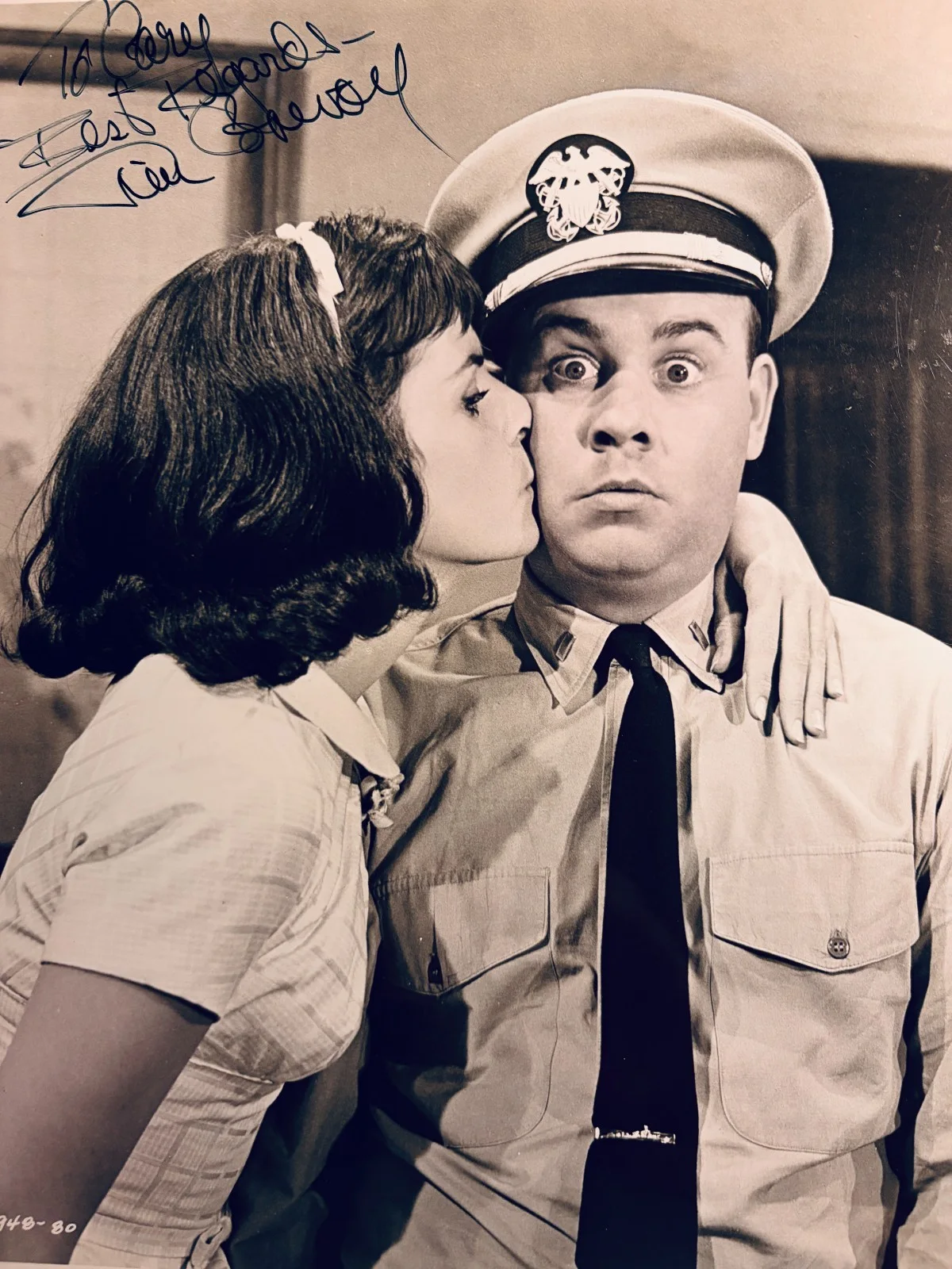 TIM CONWAY — Tim Conway Signed•McHale's Navy•8x10 Photo B&W w Todd Mueller Autograph COA, image 3
