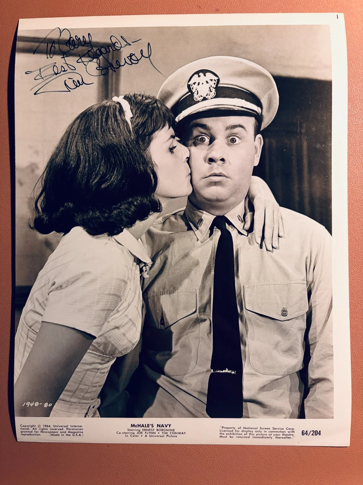 TIM CONWAY — Tim Conway Signed•McHale's Navy•8x10 Photo B&W w Todd Mueller Autograph COA, image 4