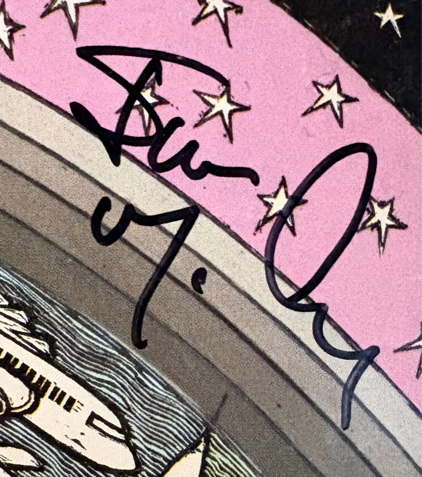 Jimmy Page Chris Dreja +1 Signed Live Yardbirds Featuring Jimmy Page Album JSA, image 3
