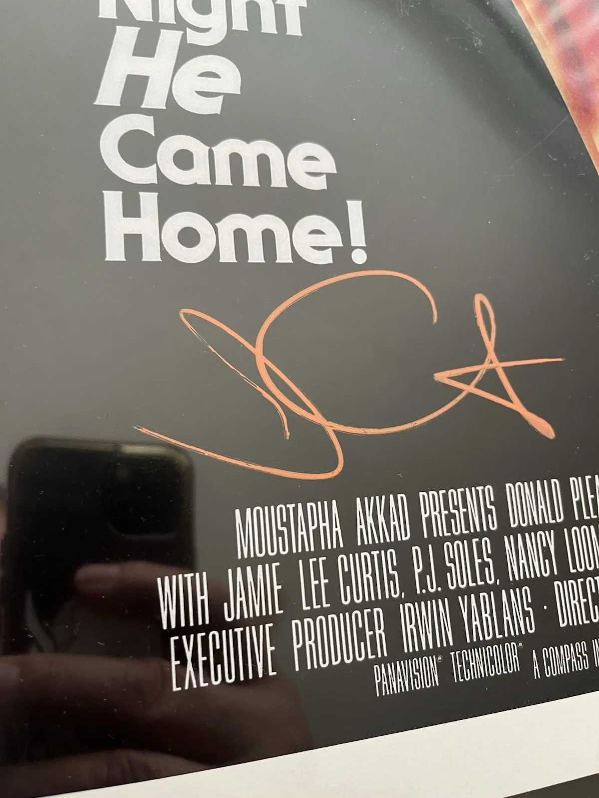 John Carpenter — SS CGC SIGNED JOHN CARPENTER NICK CASTLE HALLOWEEN 1978 PRINT, image 4