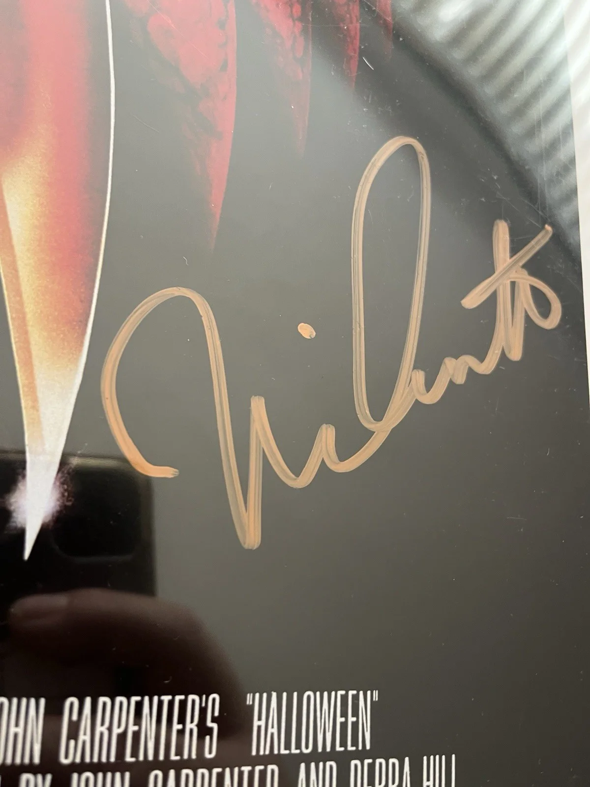 John Carpenter — SS CGC SIGNED JOHN CARPENTER NICK CASTLE HALLOWEEN 1978 PRINT, image 5
