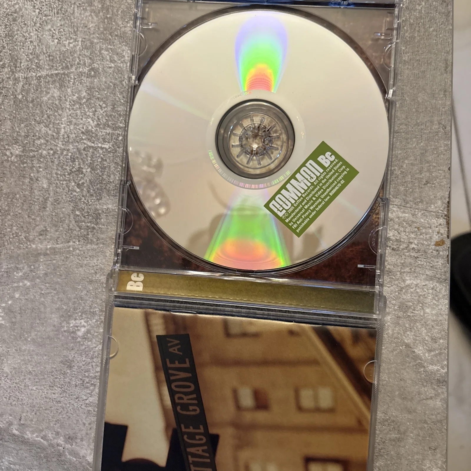 Common : BE signed LP vinyl ( The Roots Mos Def Nas Q-Tip Logic Blu & Exile ), изображение 5