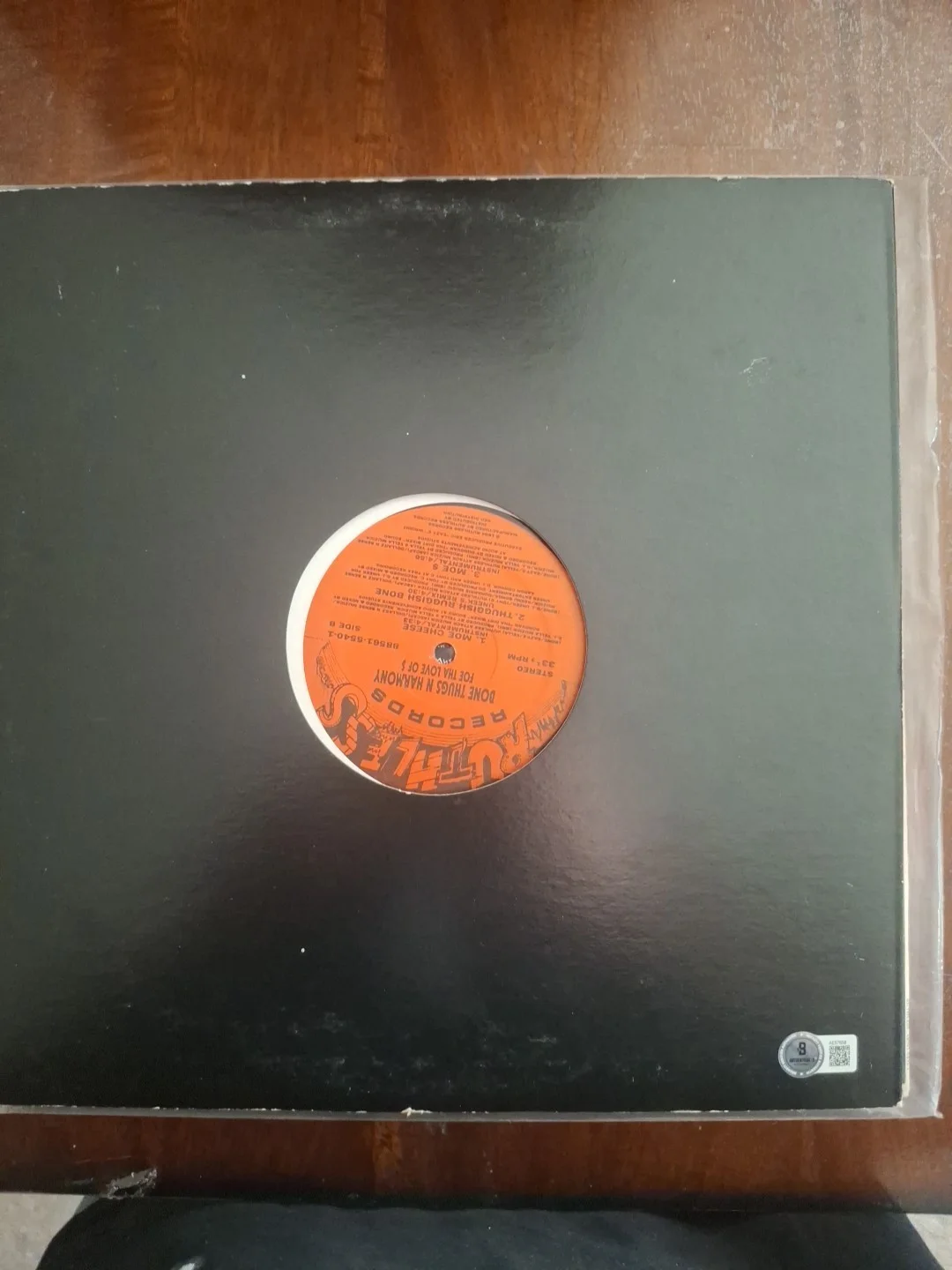 Bone Thugs N Harmony Signed Foe Tha Love Of $ Vinyl Beckett #AE57658, изображение 2