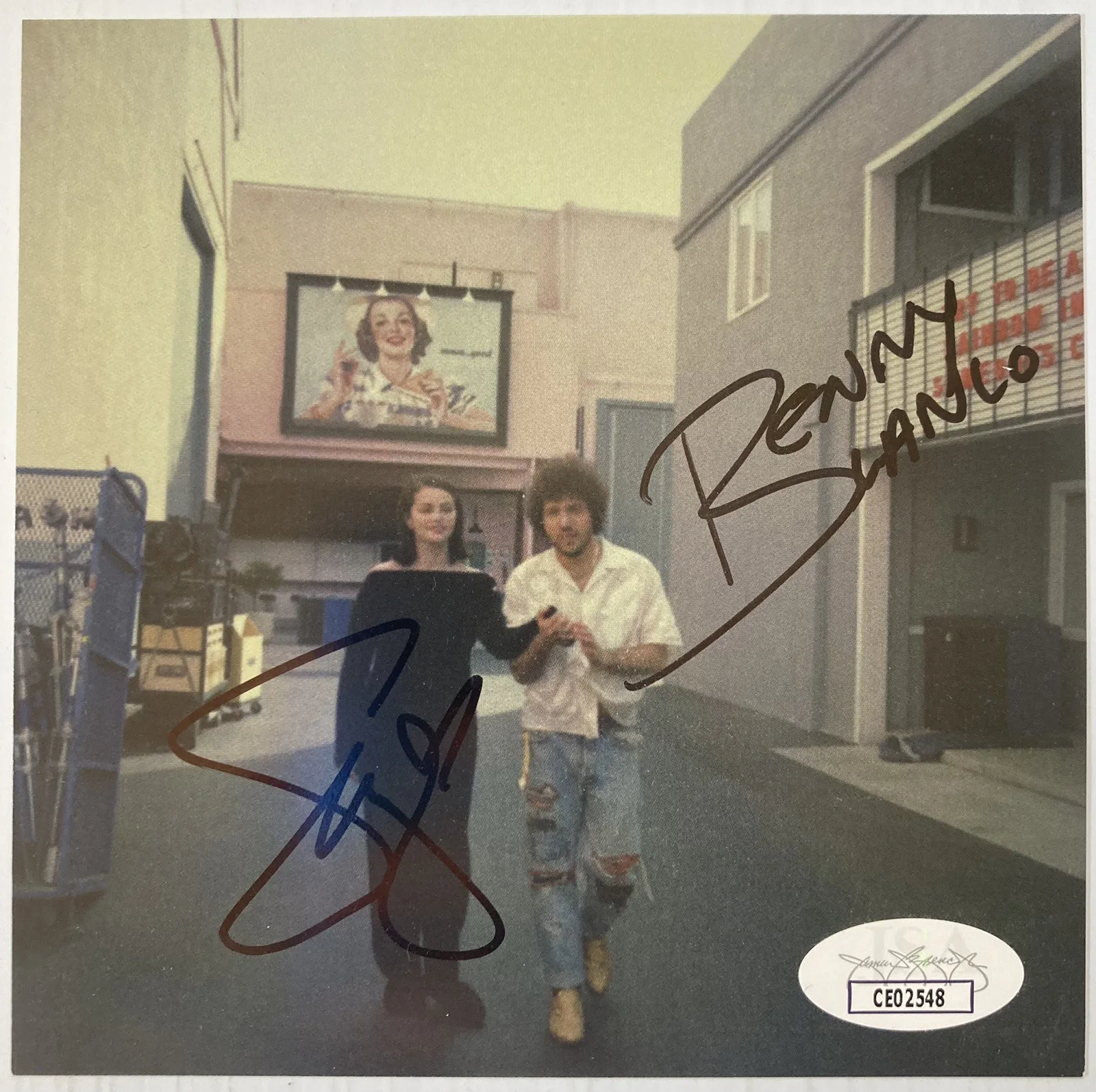 Selena Gomez & Benny Blanco Signed Autograph CD Insert + CD - JSA Cert - FREE SH, image 2