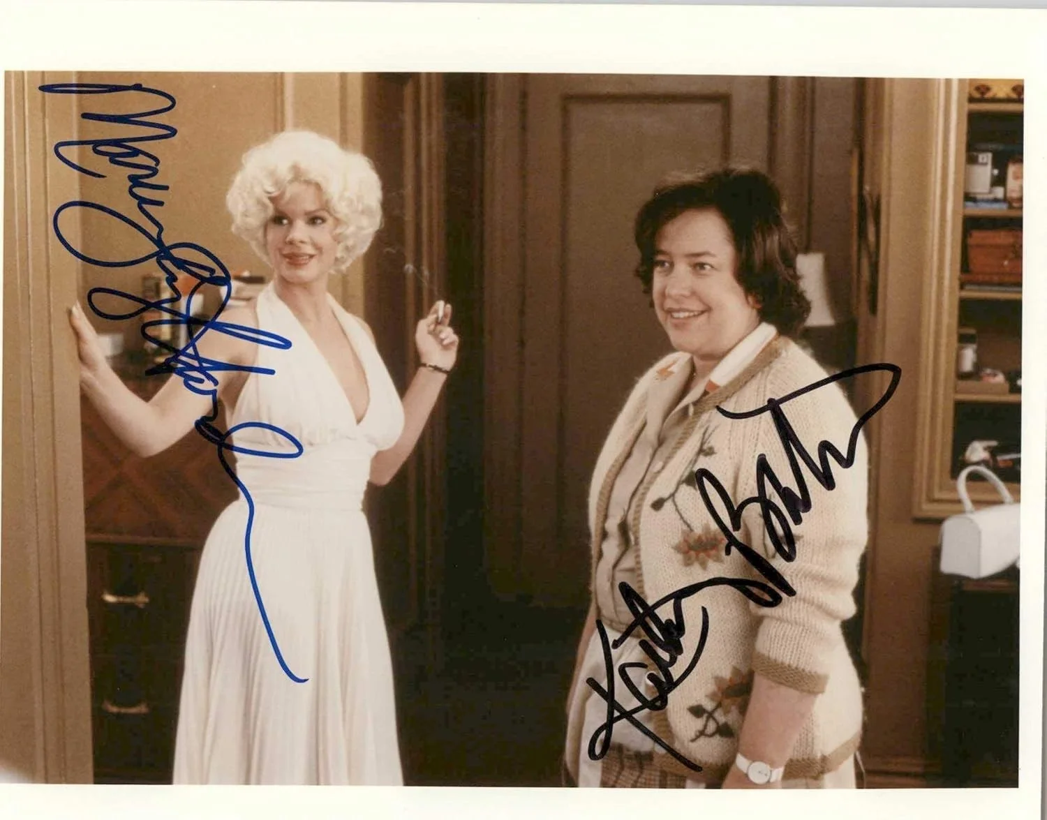 Kathy Bates — Marcia Gay Harden & Kathy Bates Signed Autographed "Used People" 8x10 Photo