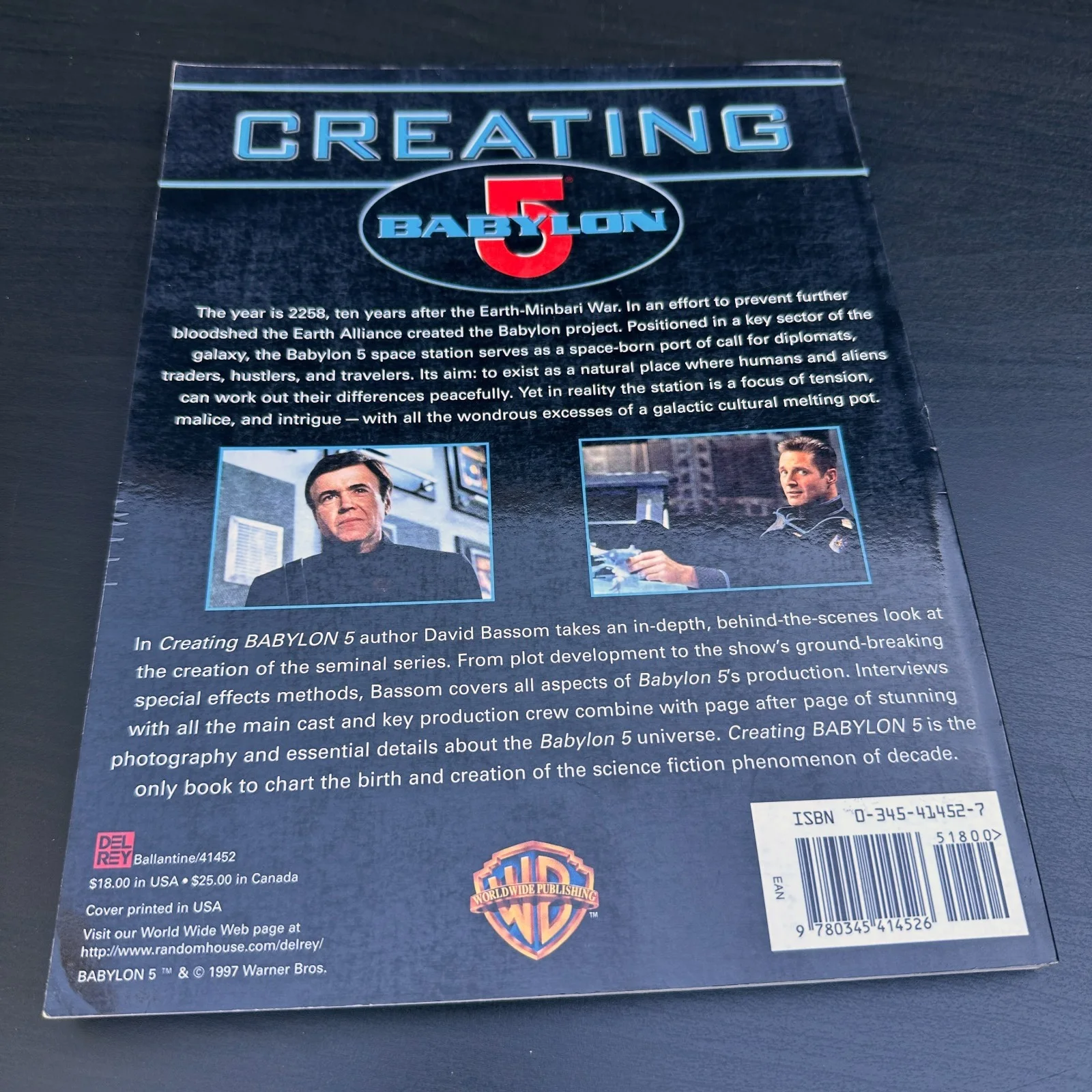 Multiple Cast Members — Creating Babylon 5 Cast Signed Book Boxleitner Doyle Bassom 1997, image 3