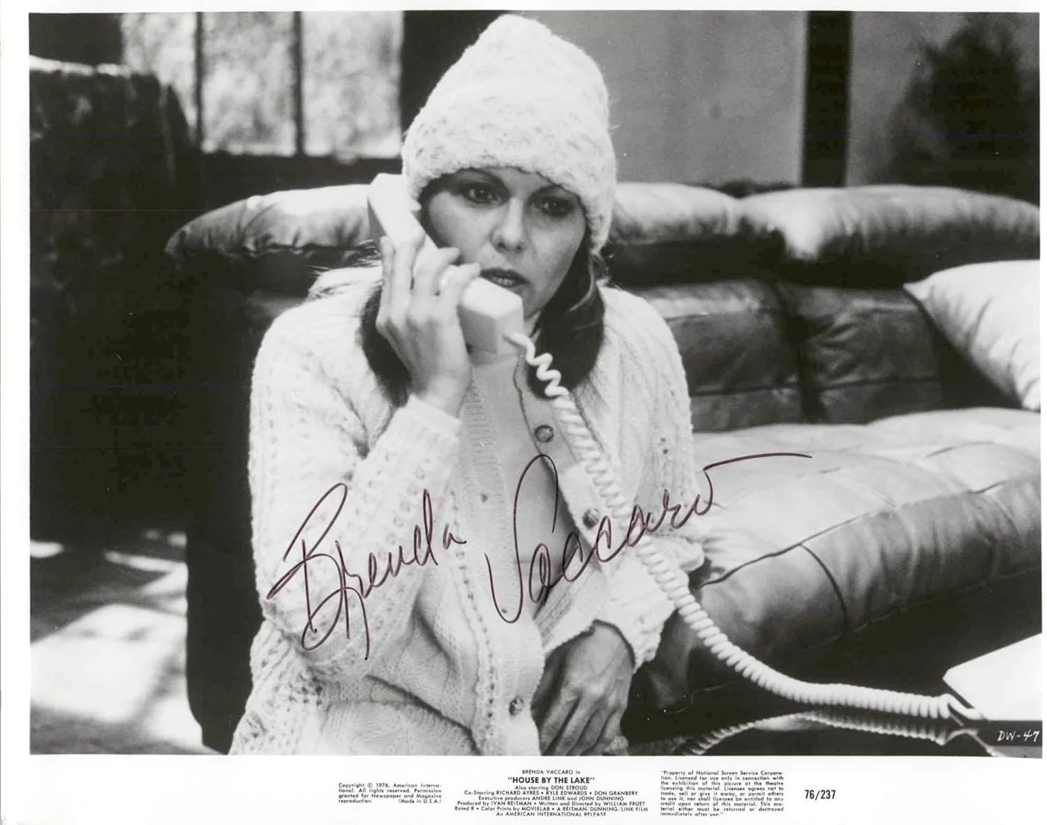 Brenda Vaccaro — Brenda Vaccaro Signed Autographed "House By the Lake" Glossy 8x10 Photo