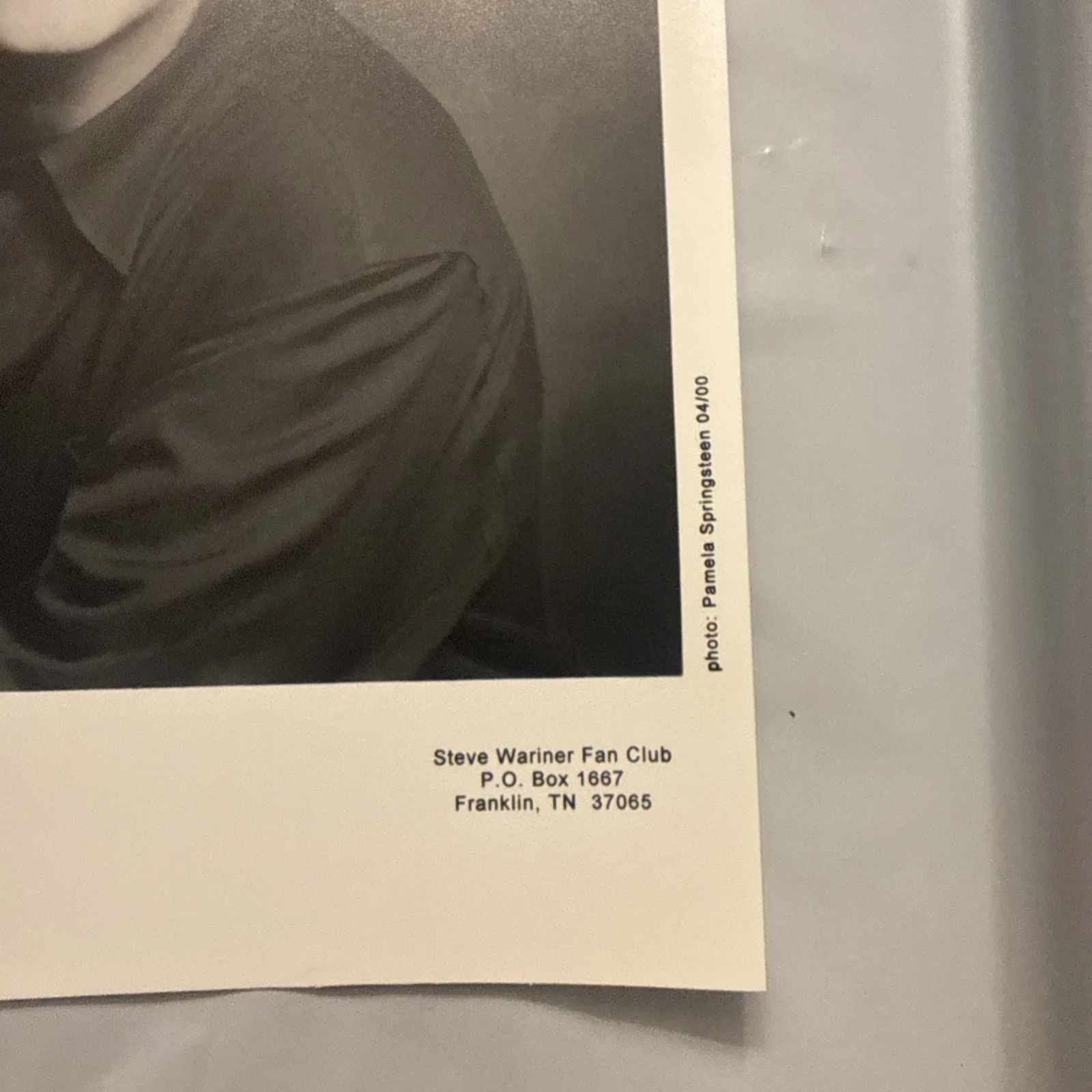 Steve Wariner Fan Club Signed 8x10 Photo, изображение 3