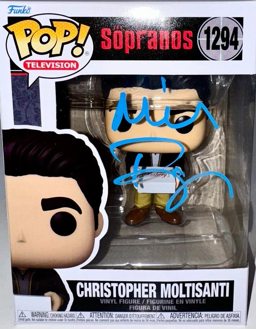 Michael Imperioli Signed Funko #1294 Christopher Moltisanti (Sopranos) - Beckett, изображение 2