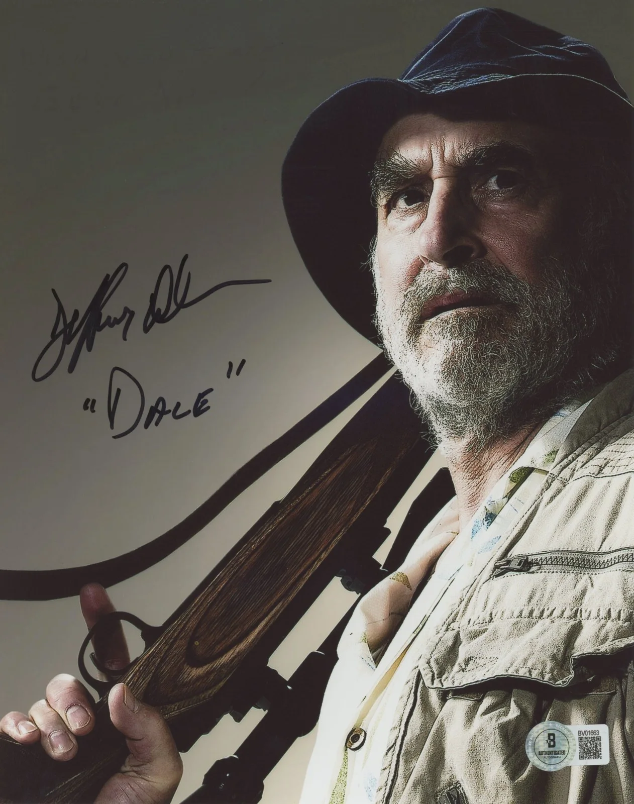 Jeffrey DeMunn — Jeffrey DeMunn The Walking Dead "Dale" Authentic Signed 8x10 Photo BAS 1