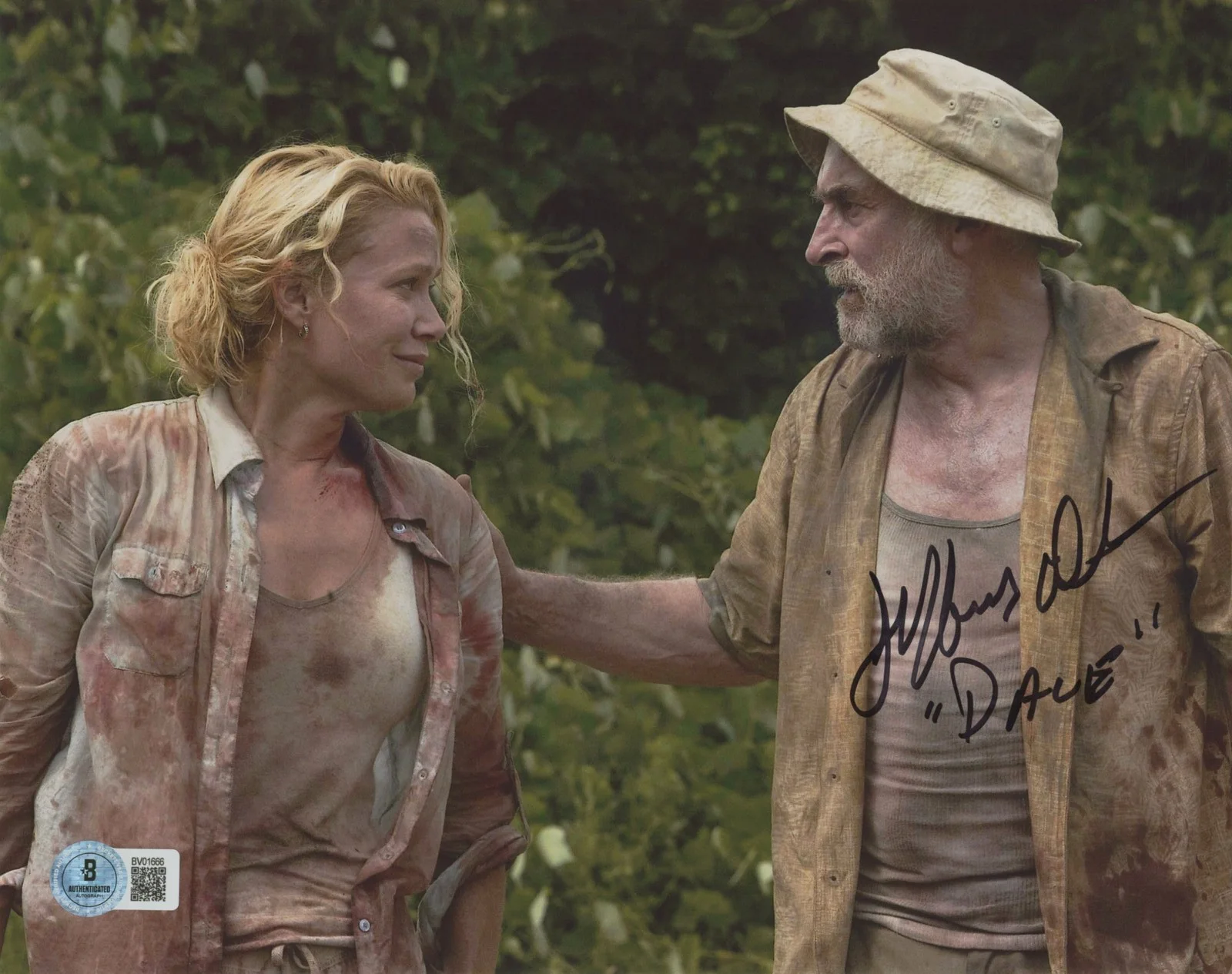 Jeffrey DeMunn — Jeffrey DeMunn The Walking Dead "Dale" Authentic Signed 8x10 Photo BAS 3