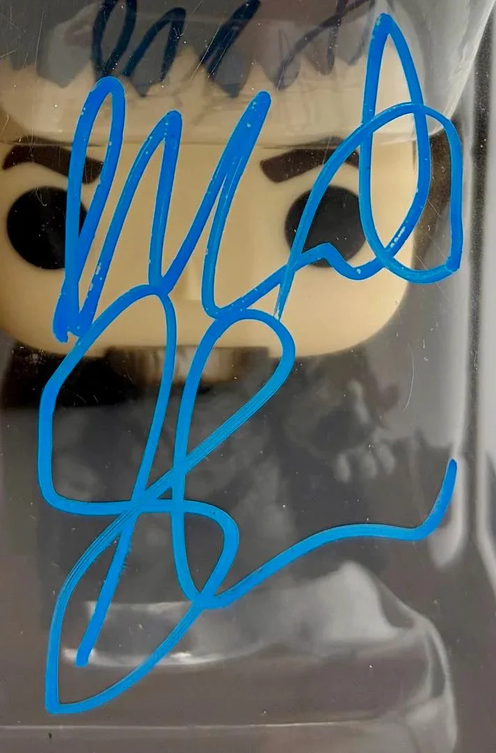 Michael Shannon signed "General Zod" Funko #1335 (Flash) - Beckett COA, image 2