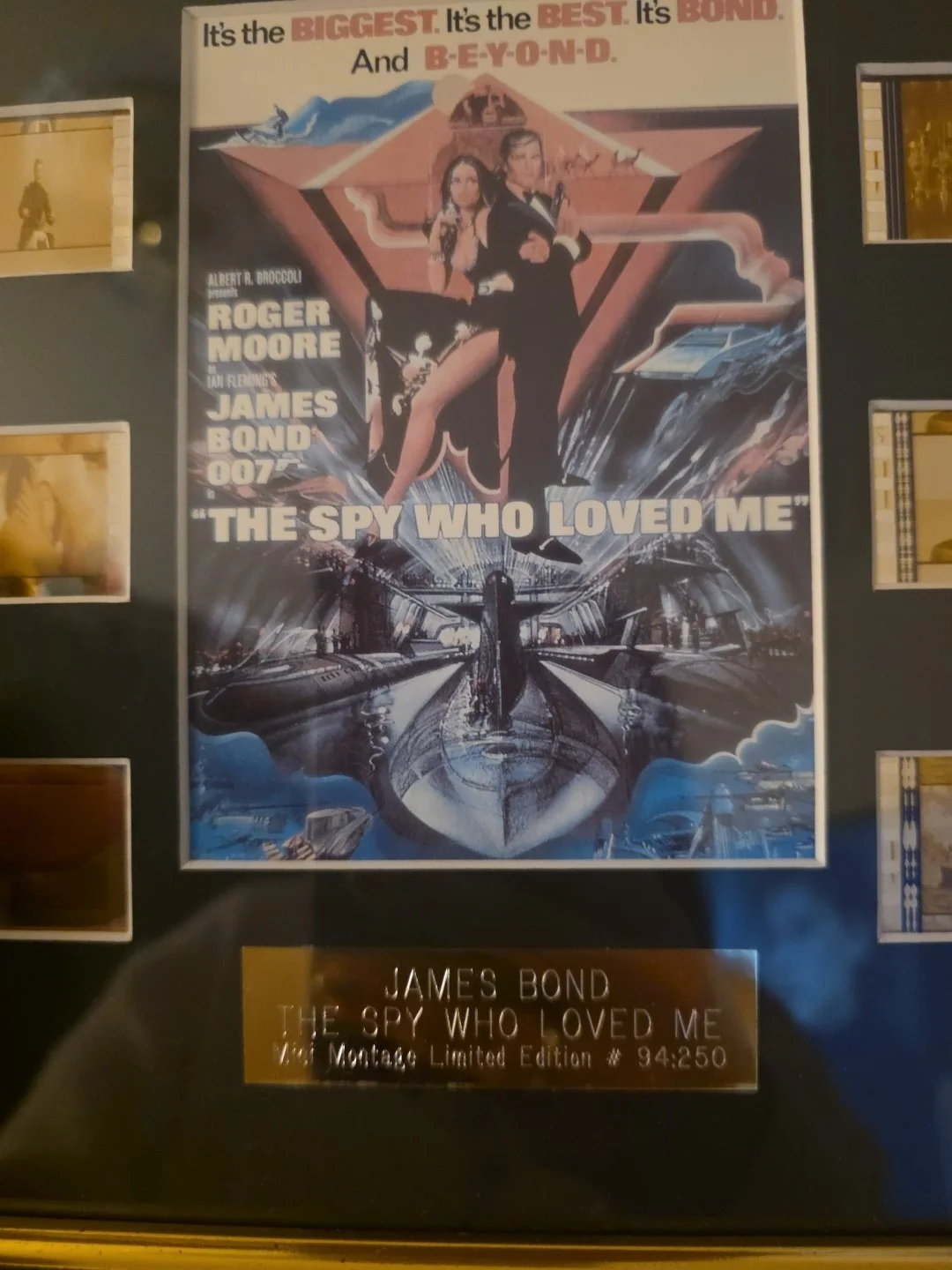 James Bond The Spy Who Loved Me Mini Montage Limited Addition #94:250, изображение 4