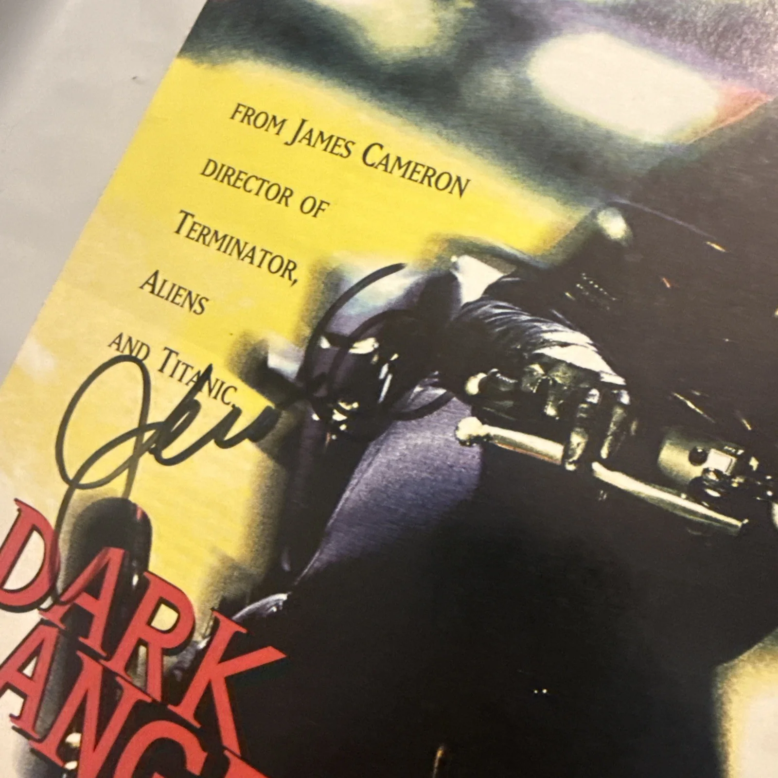 Jessica Alba — Jessica Alba Signed Dark Angel Magazine Page Fantastic Four, image 2