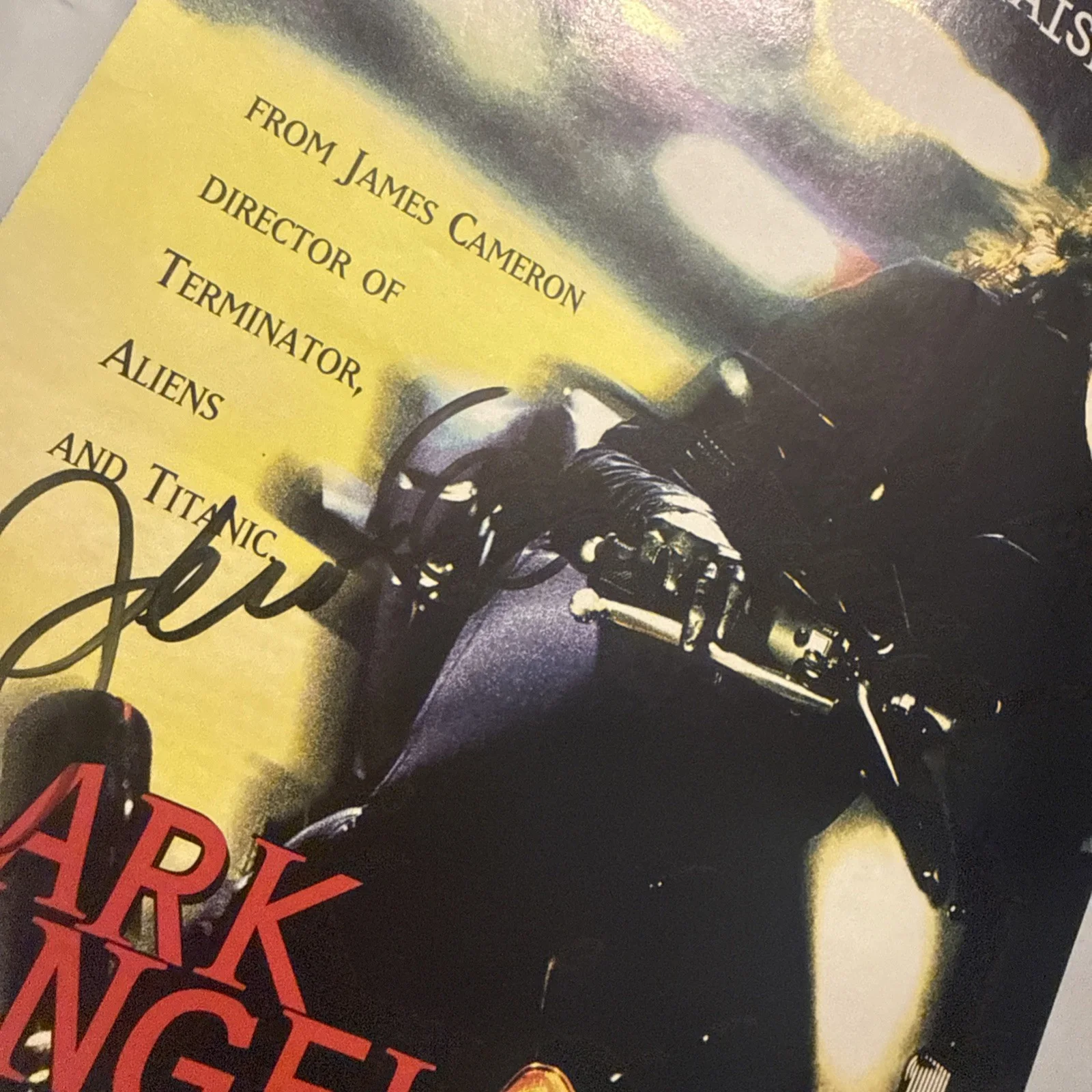 Jessica Alba — Jessica Alba Signed Dark Angel Magazine Page Fantastic Four, image 3