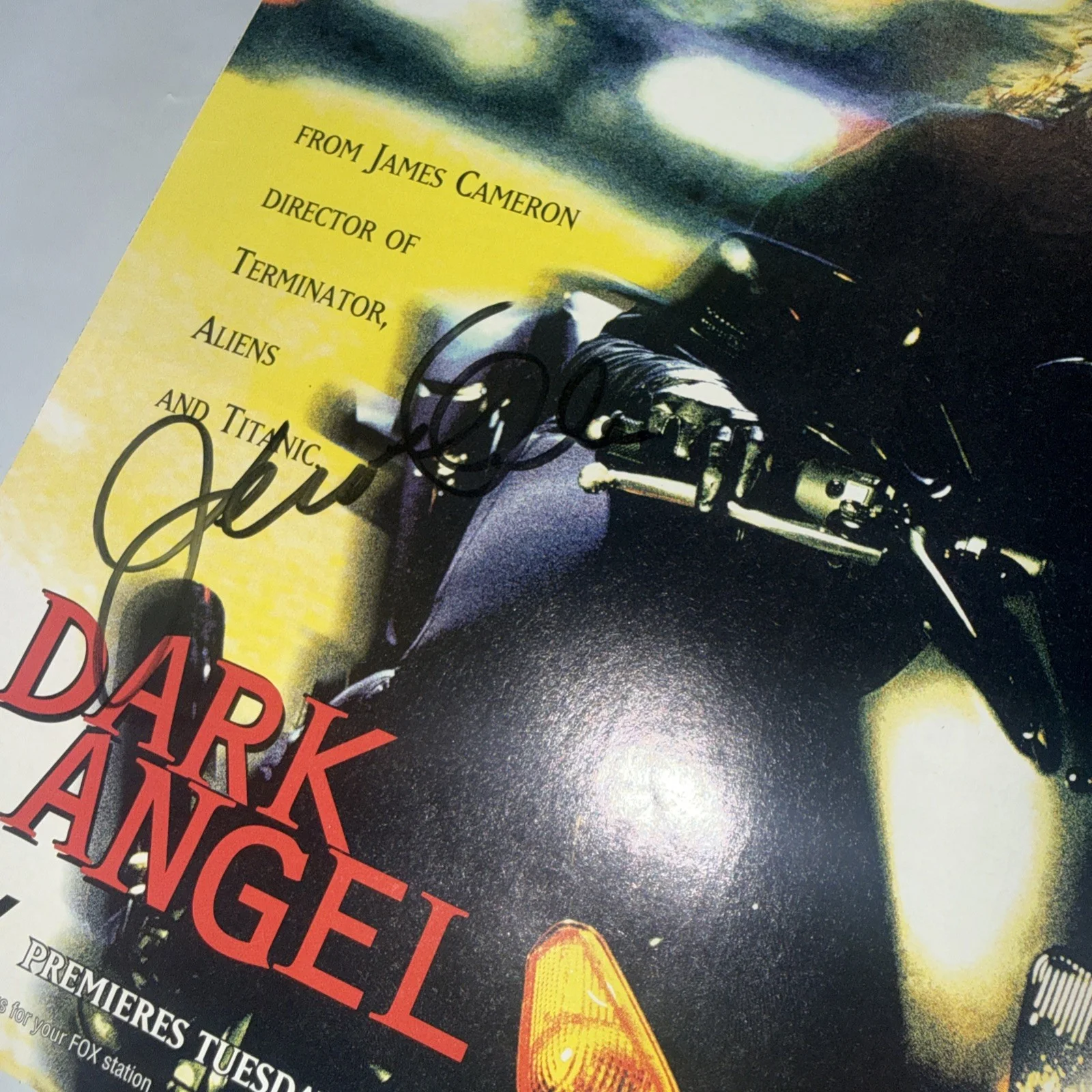 Jessica Alba — Jessica Alba Signed Dark Angel Magazine Page Fantastic Four, image 5