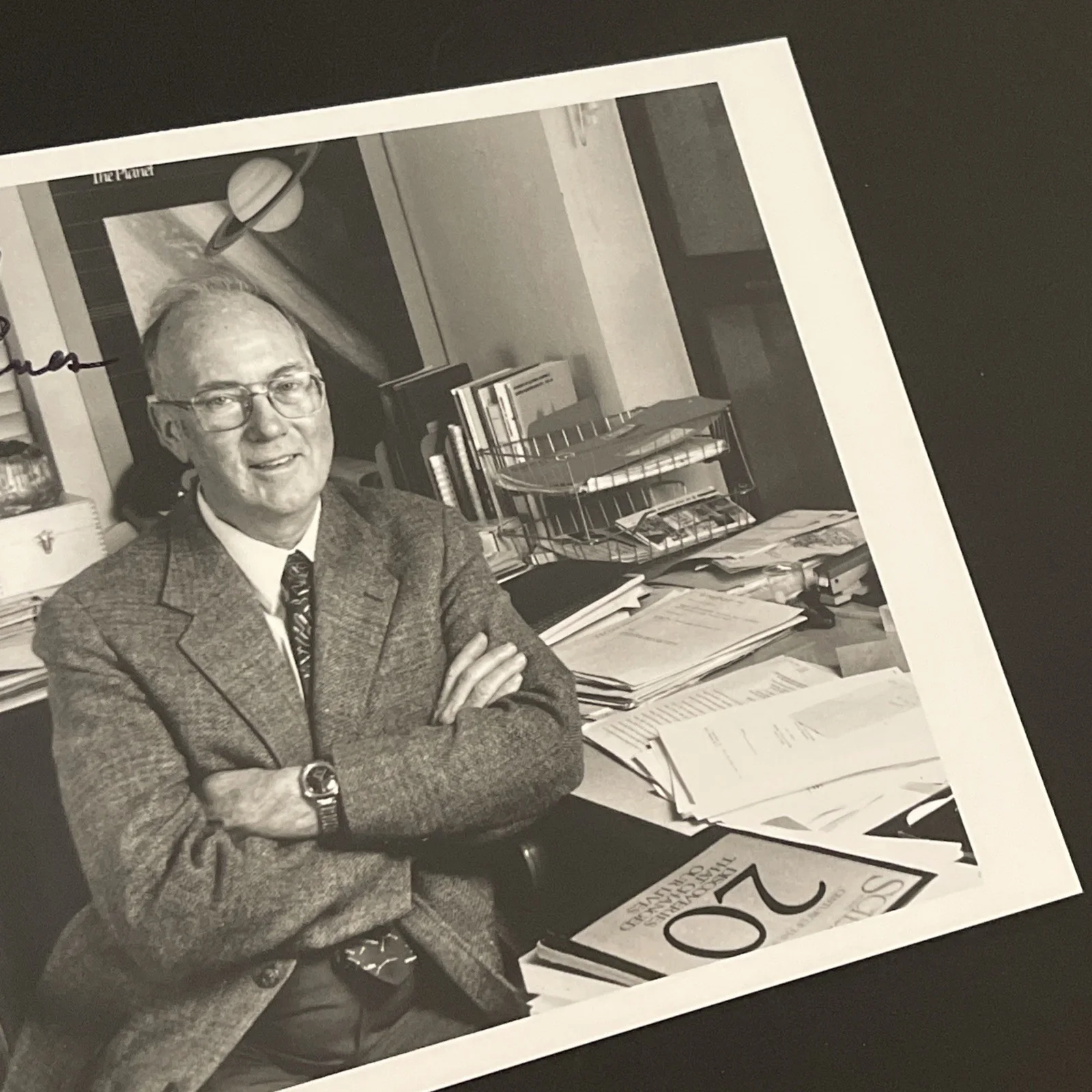 DR. CHAS TOWNES Inventor Laser Nobel Prize: Hand Signed Celebrity Photo 5x7”/KSK, изображение 4