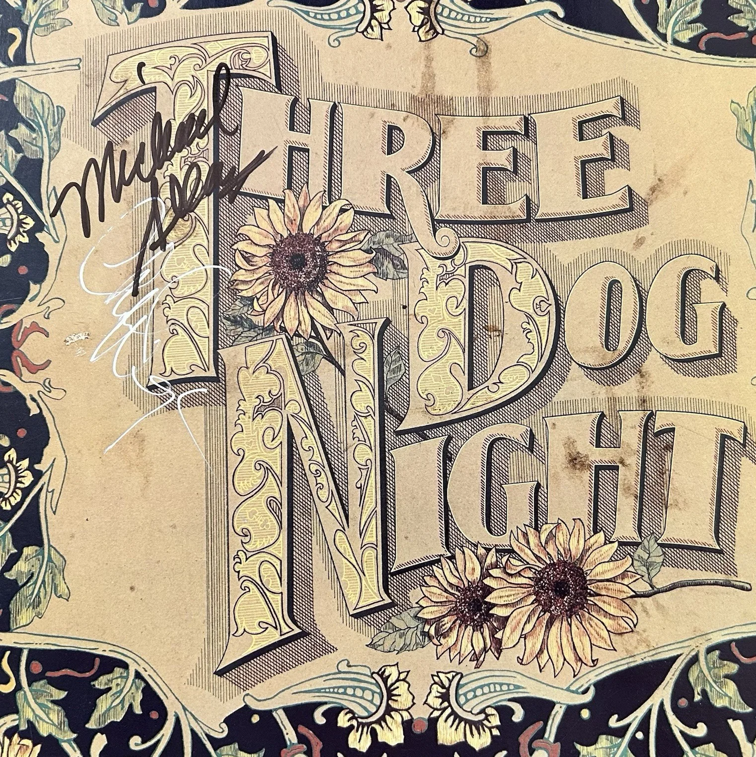 Three Dog Night “Seven Separate Fools” Vinyl - Autographed - Chuck Negron + 1, изображение 3