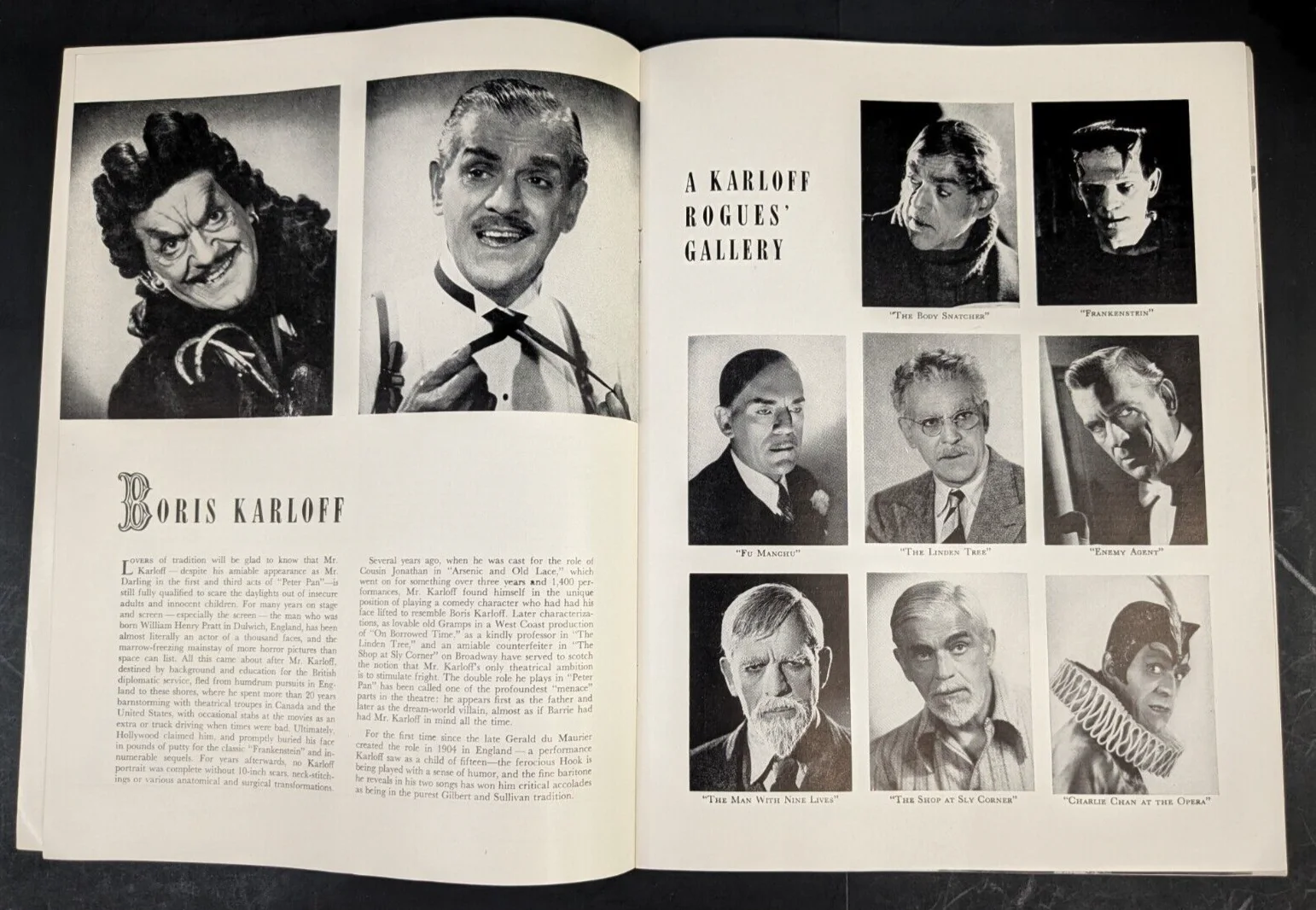 Lawrence Tibbett, Veronica Lake — Peter Pan Playbill Program 1951 Boris Karloff Jean Arthur, image 4