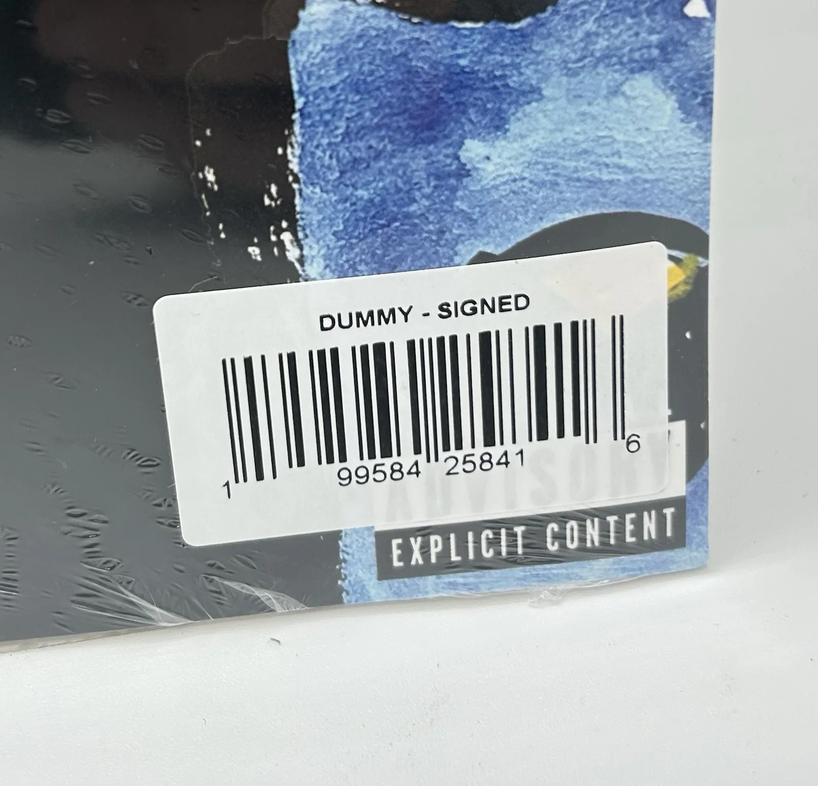 DUMMY SIGNED 2 DISC VINYL LP SIGNED INSERT BY ASAP ROCKY DONT BE DUMB IN HAND, image 3