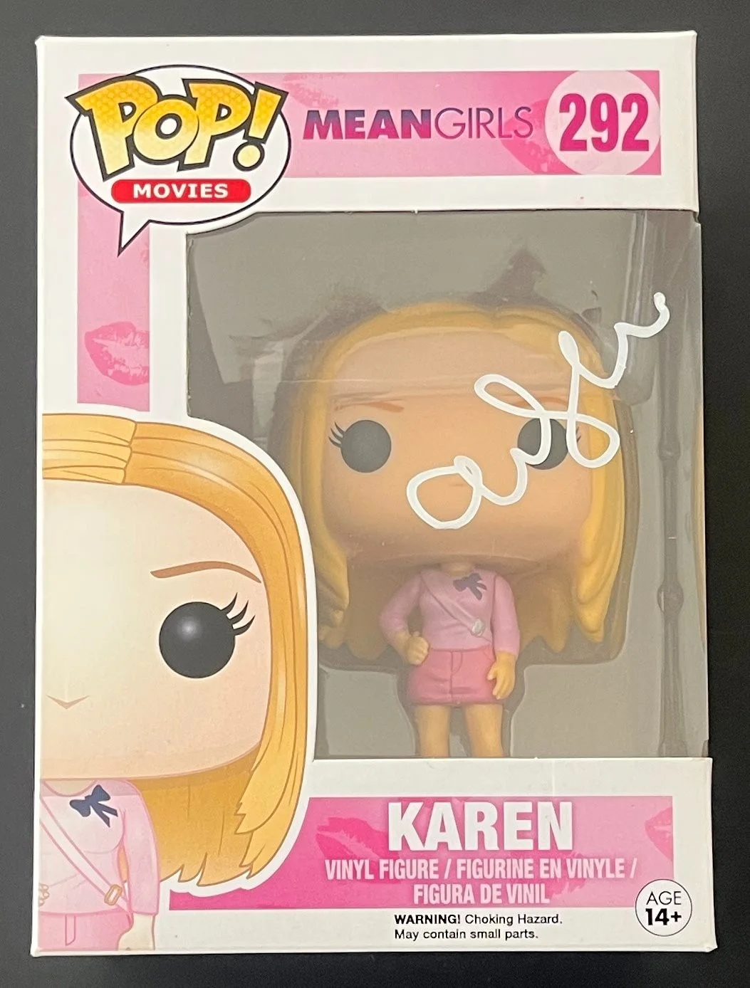 AMANDA SEYFRIED SIGNED MEAN GIRLS KAREN FUNKO w/EXACT VIDEO PROOF & BECKETT COA, изображение 3