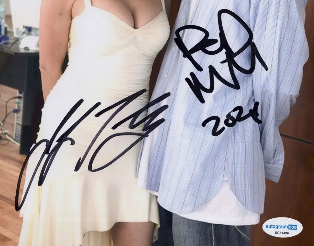 JENNIFER TILLY, REDMAN — Jennifer Tilly & Redman signed "SEED OF CHUCKY" 8x10 Photo EXACT PROOF ACOA COA, изображение 5