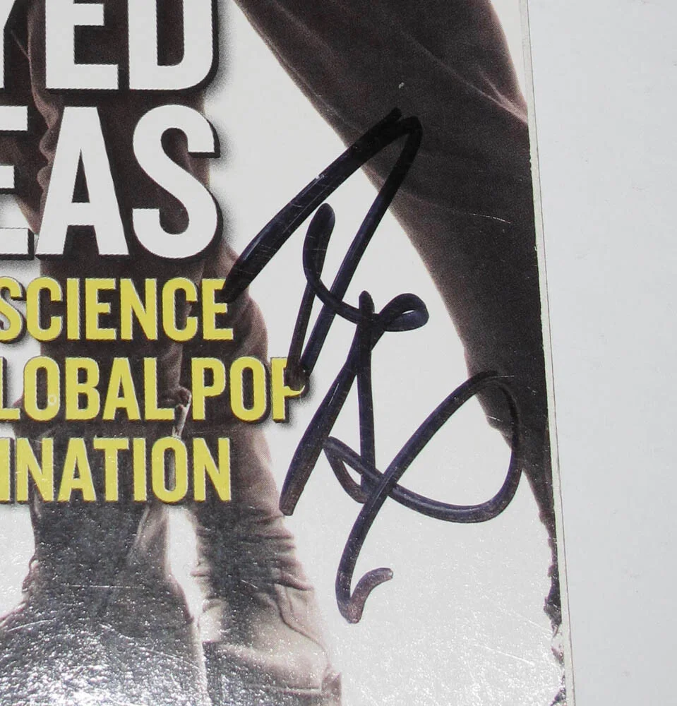 TABOO, APL.DE.AP - BLACK EYED PEAS — TABOO & APL.DE.AP signed BLACK EYED PEAS "ROLLING STONE" Magazine PROOF COA, image 5