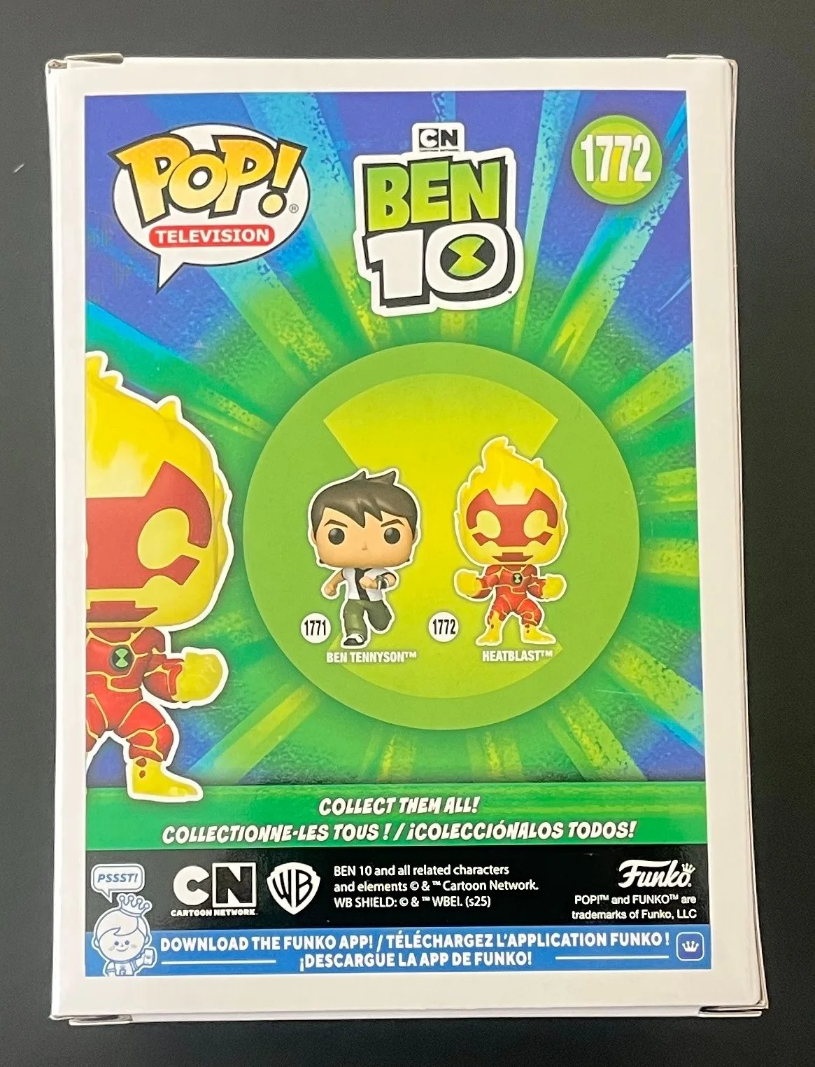 DARYL SABARA SIGNED BEN 10 HEATBLAST 1772 FUNKO POP w/EXACT PROOF & BECKETT COA, изображение 5