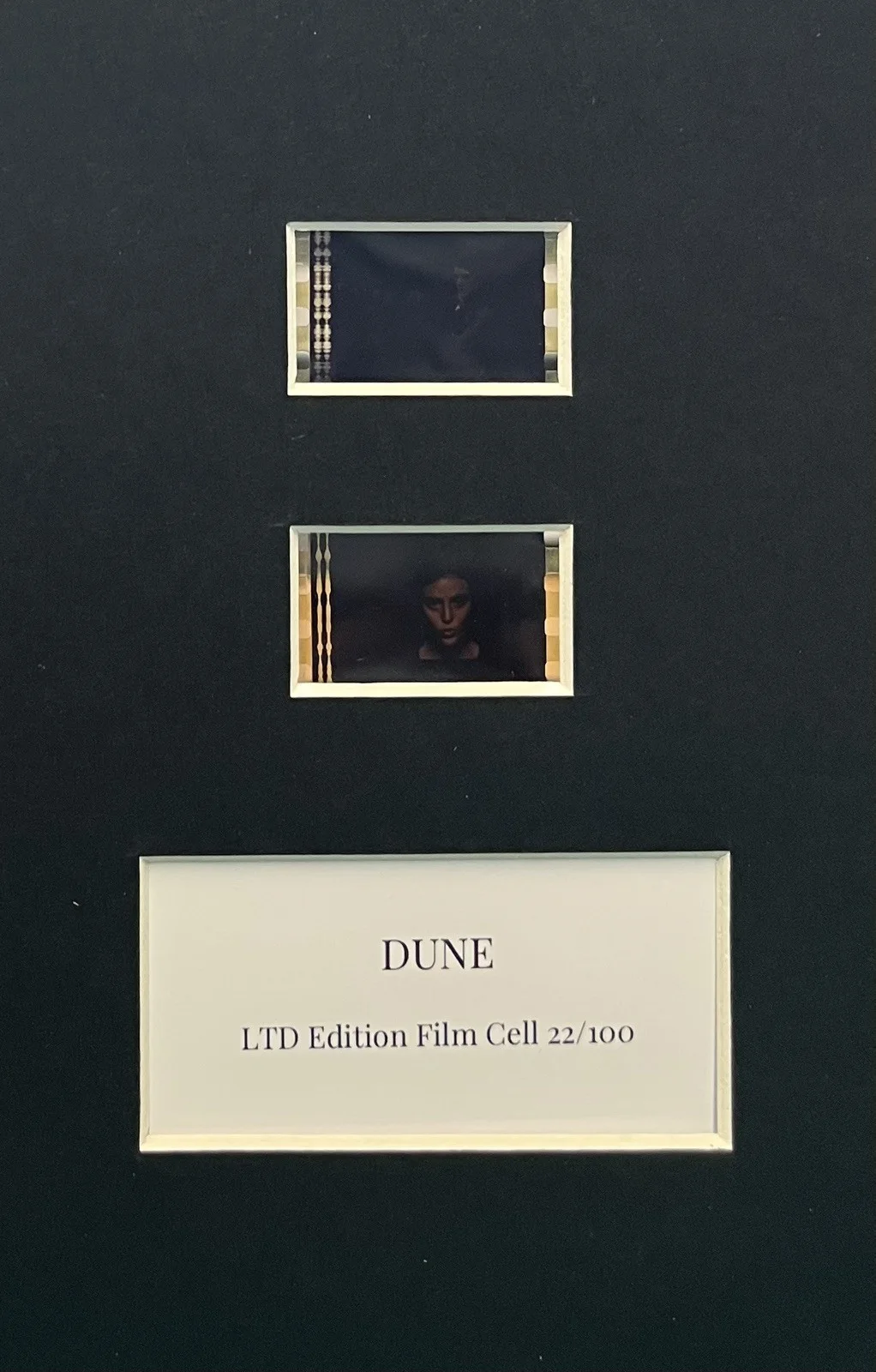 DUNE. 35mm Film Cell Mounted Display, image 3