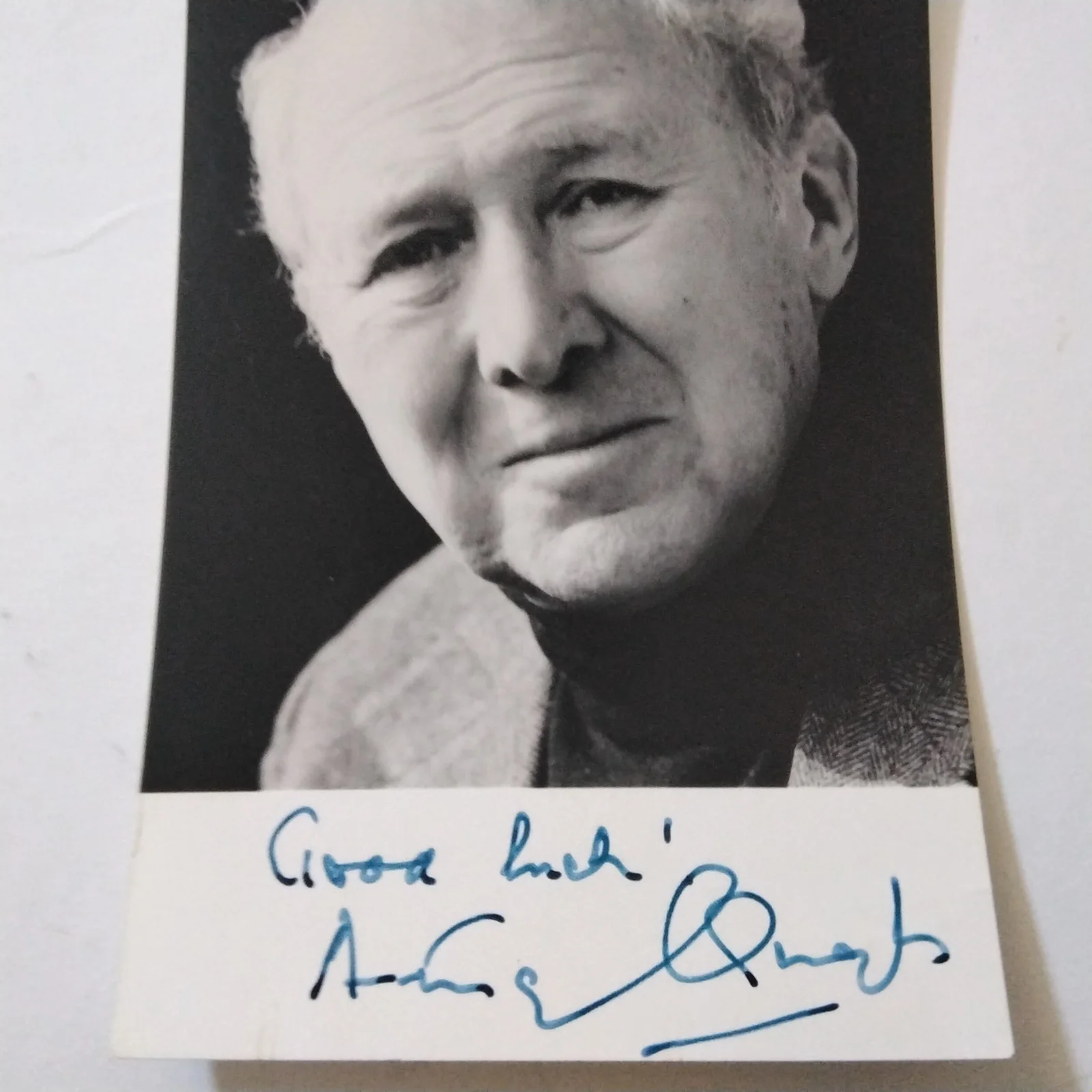 Anthony Quayle SIGNED Photo Movie TV Actor Guns of Navarone Anne of 1000 Days, изображение 2