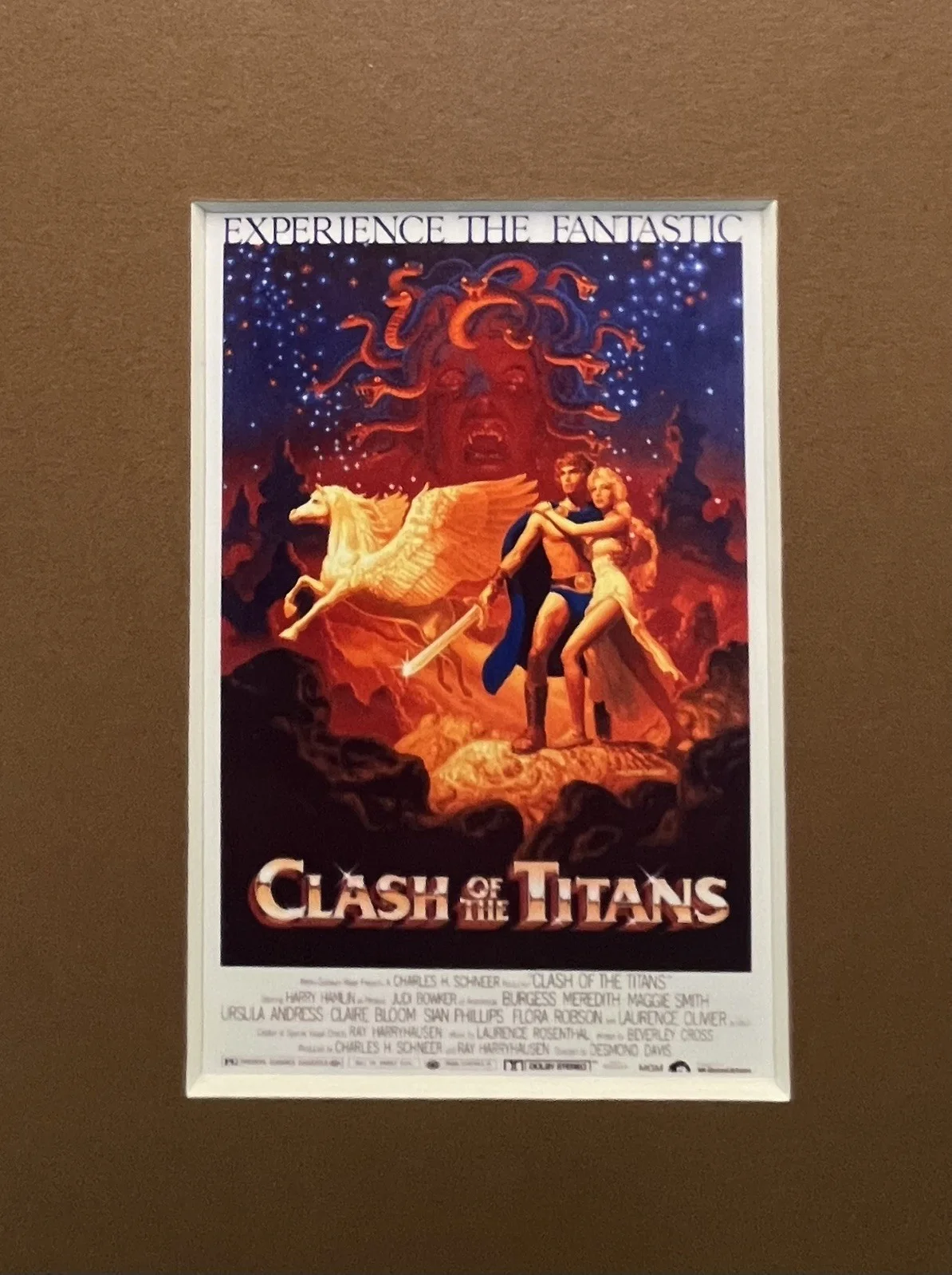 CLASH OF THE TITANS . 35mm Film Cell Mounted Display, изображение 2