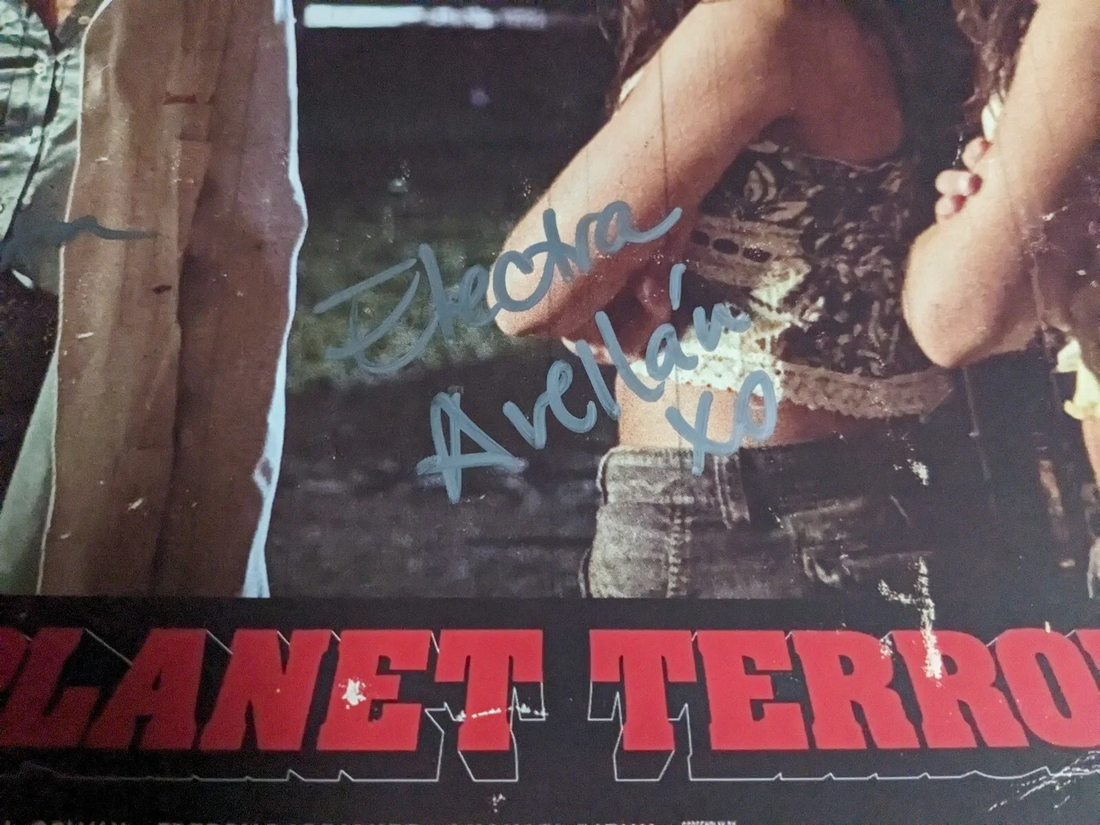 Marley SHELTON & Electra AVELLAN Signed Planet Terror 11x14 Movie Photo JSA COA, изображение 3