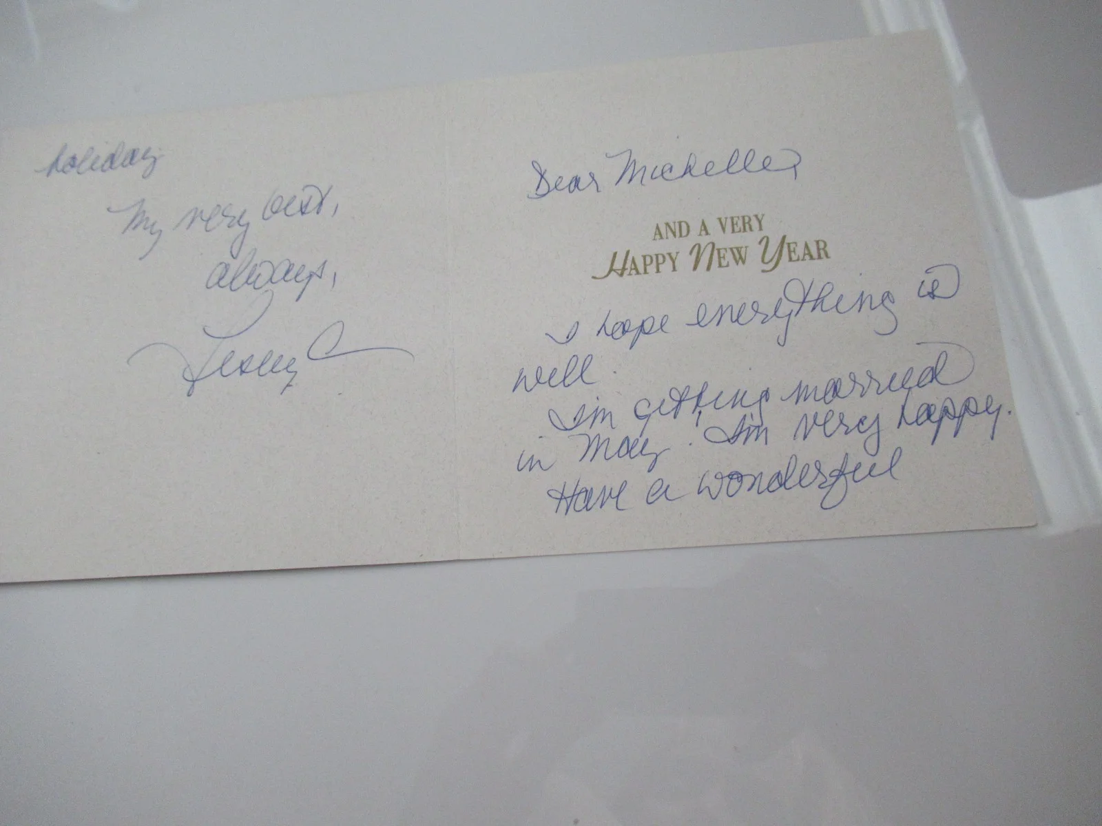 LESLEY ANN WARREN — LESLEY ANN WARREN Personal AUTOGRAPH LETTER SIGNED '95 One Owner MINT w envelope