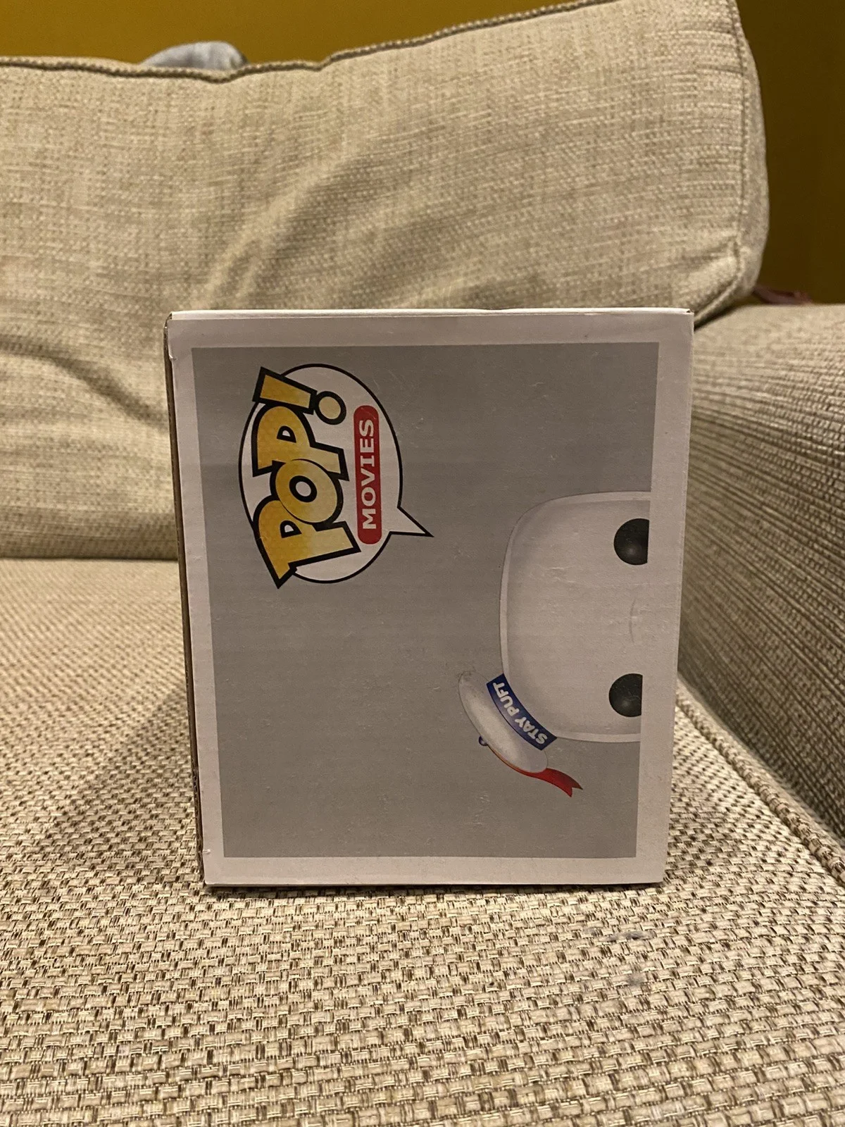 Ernie HUDSON Signed Funko POP Ghostbusters STAY PUFT Marshmallow Winston, image 2
