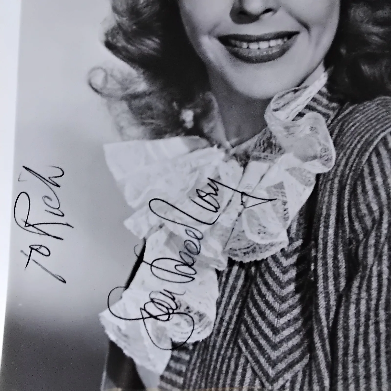 Joan Woodbury SIGNED Photo 30s Movie TV Actress King of Zombies Boston Blackie, изображение 3