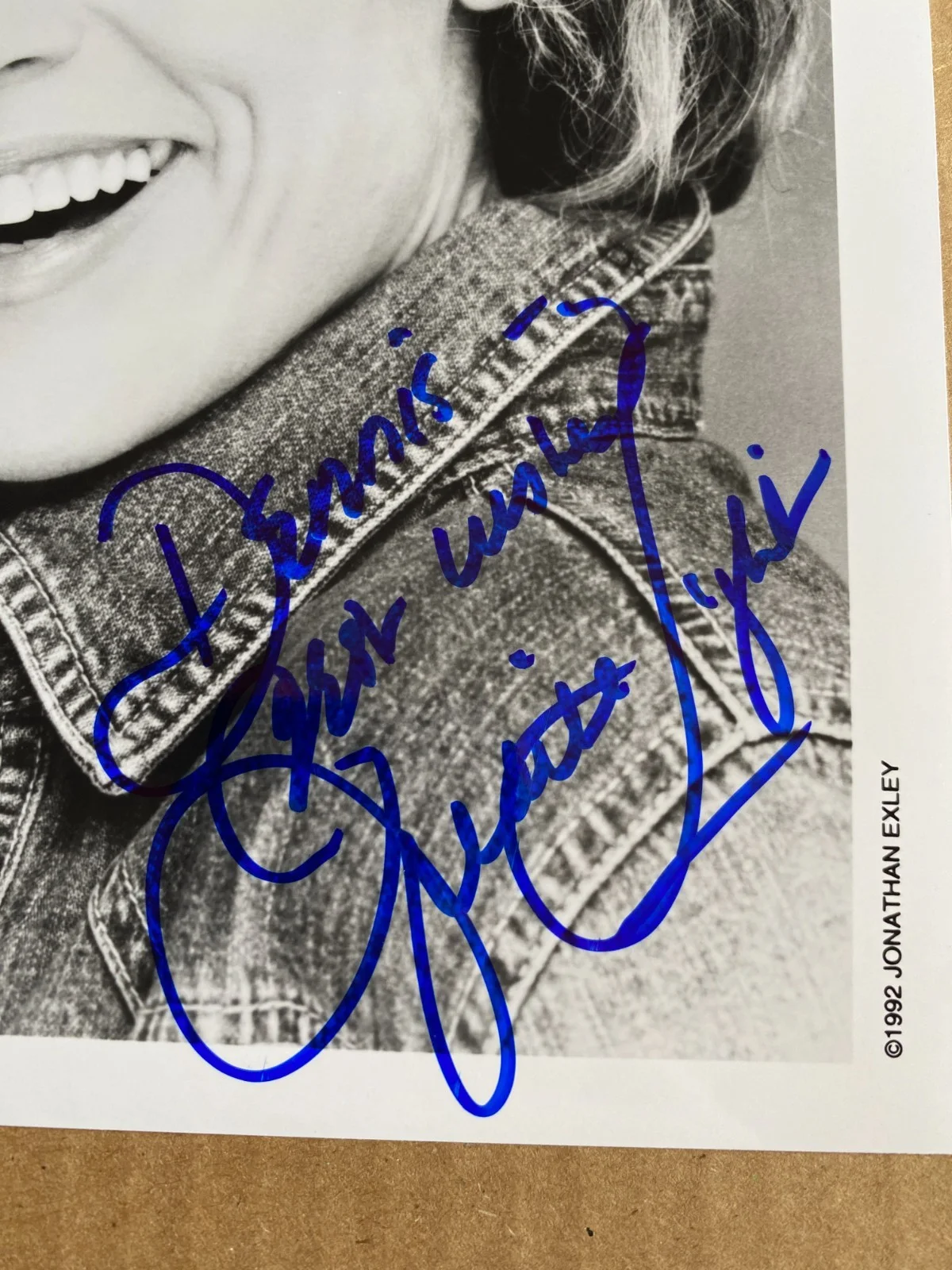 Judith Light signed 8x10 B&W photo Who’s the Boss?, изображение 2