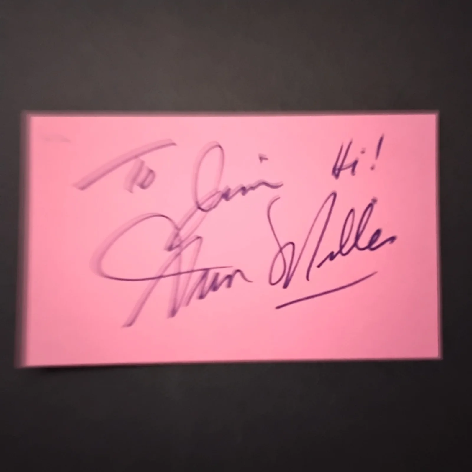 Ann Miller SIGNED Card Photo Movie Actress Dancer MGM Easter Parade Kiss Me Kate, изображение 4