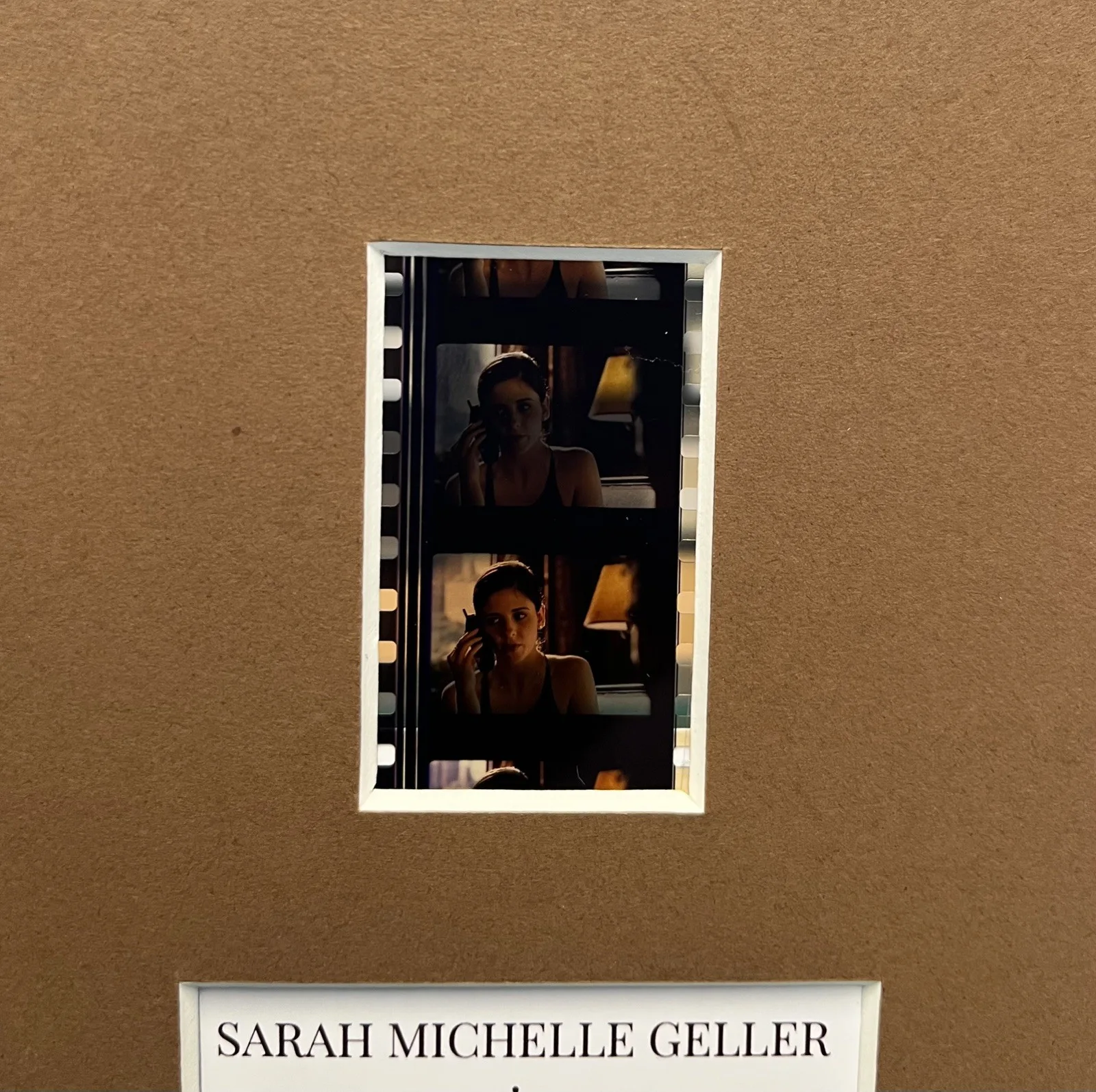 Sarah Michelle Geller. CRUEL INTENTIONS 35mm Film Cell Mounted Display, image 2