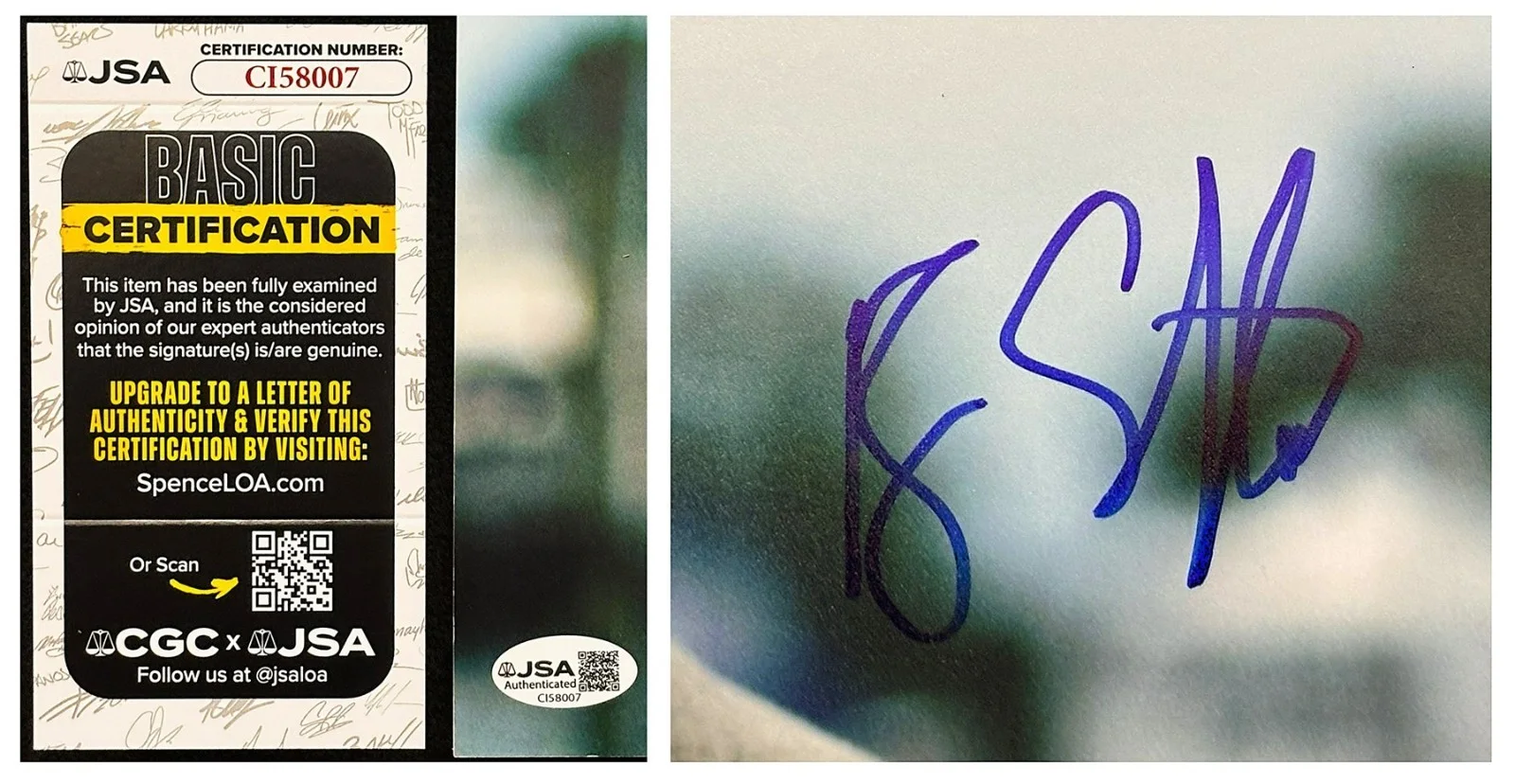 Ray Liotta — Ray Liotta Signed Autographed 11x14 inch Photo *Goodfellas D. 2022 + CGC JSA COA, image 3
