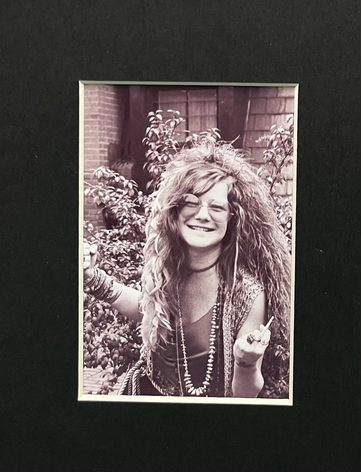 JANIS JOPLIN. 35mm Film Cell Mounted Display, image 2