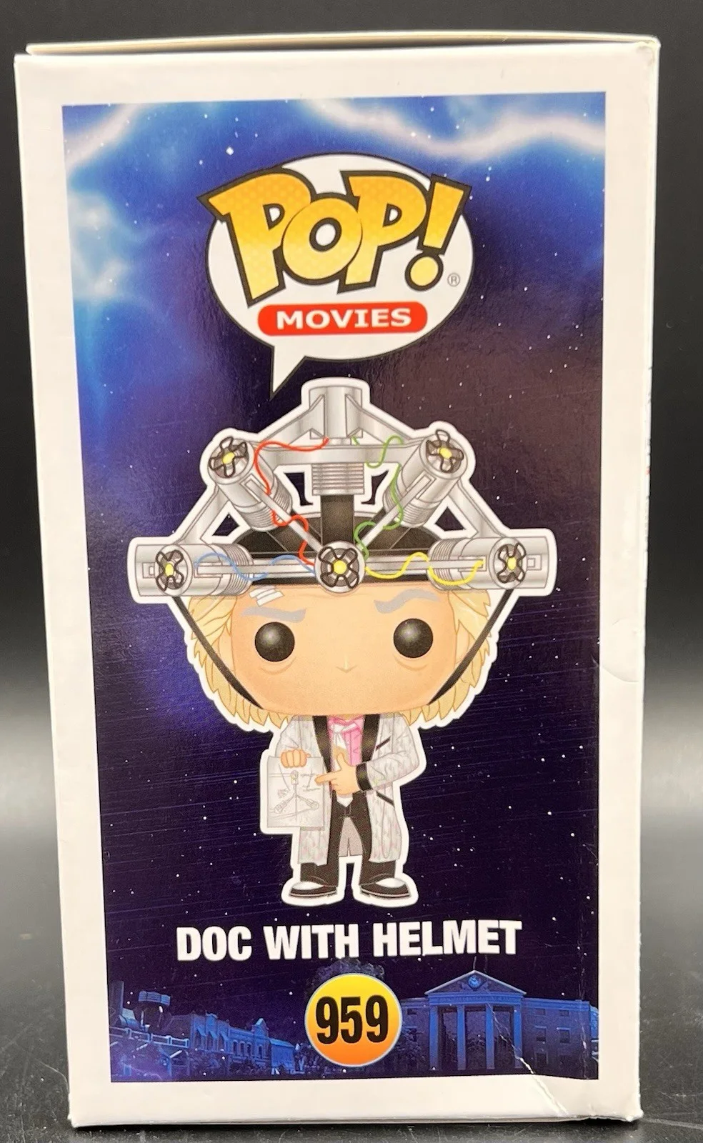 Christopher Lloyd — Back To The Future Christopher Lloyd Sign Autographed Funko Pop 959 Beckett BAS, изображение 4