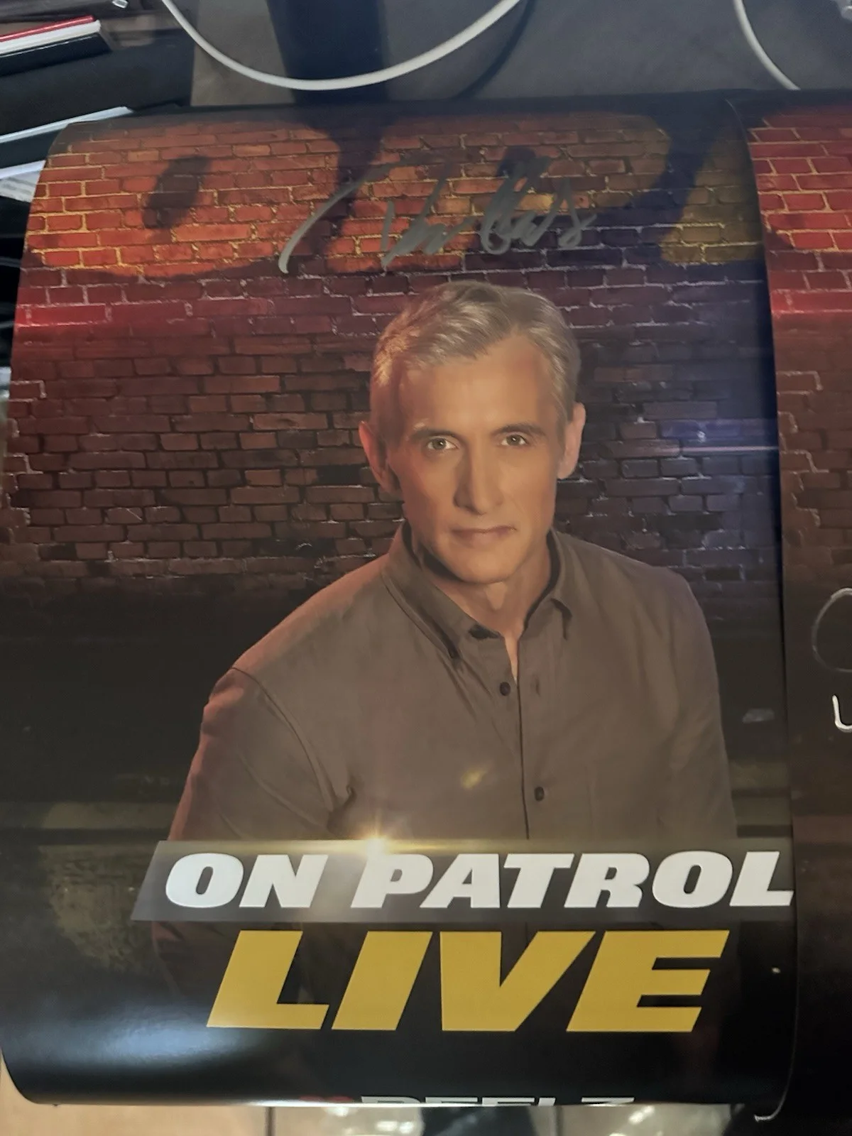 On Patrol Live SIGNED Original Poster Reelz TV (Sold as Set), image 3