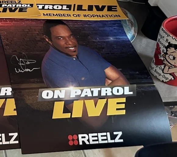 On Patrol Live SIGNED Original Poster Reelz TV (Sold as Set), image 4
