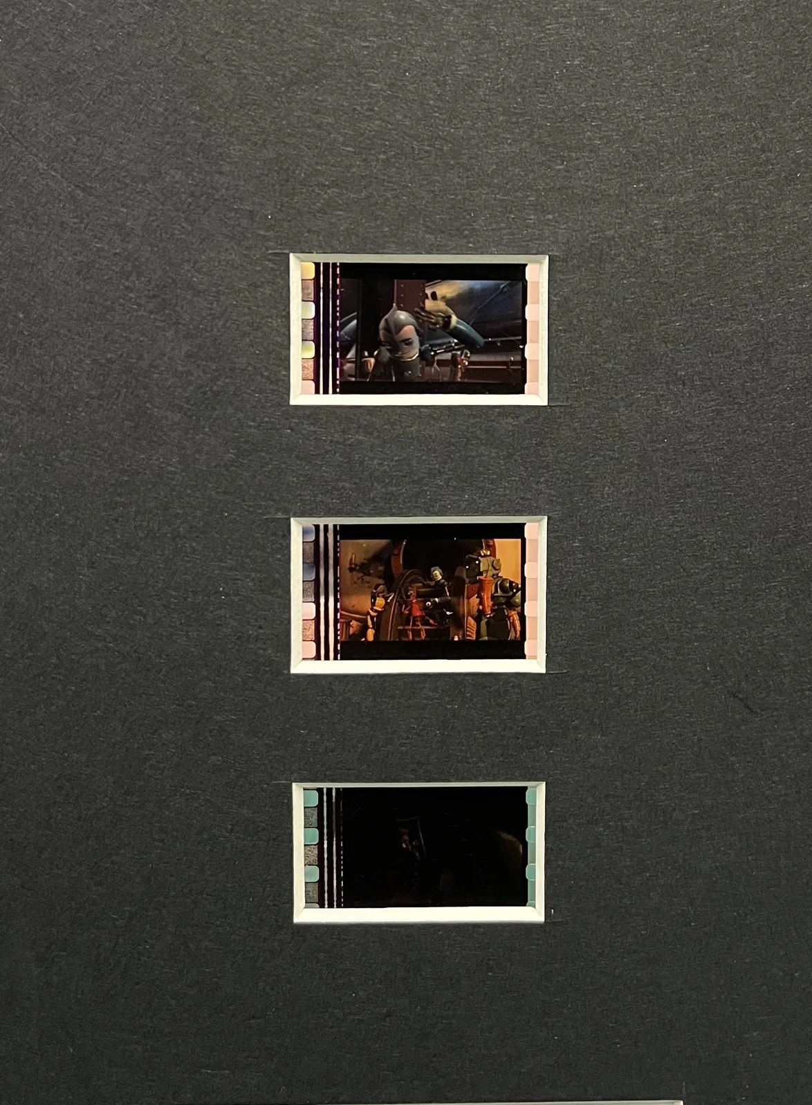 ROBOTS . 35mm Film Cell MOUNTED DISPLAY, image 2