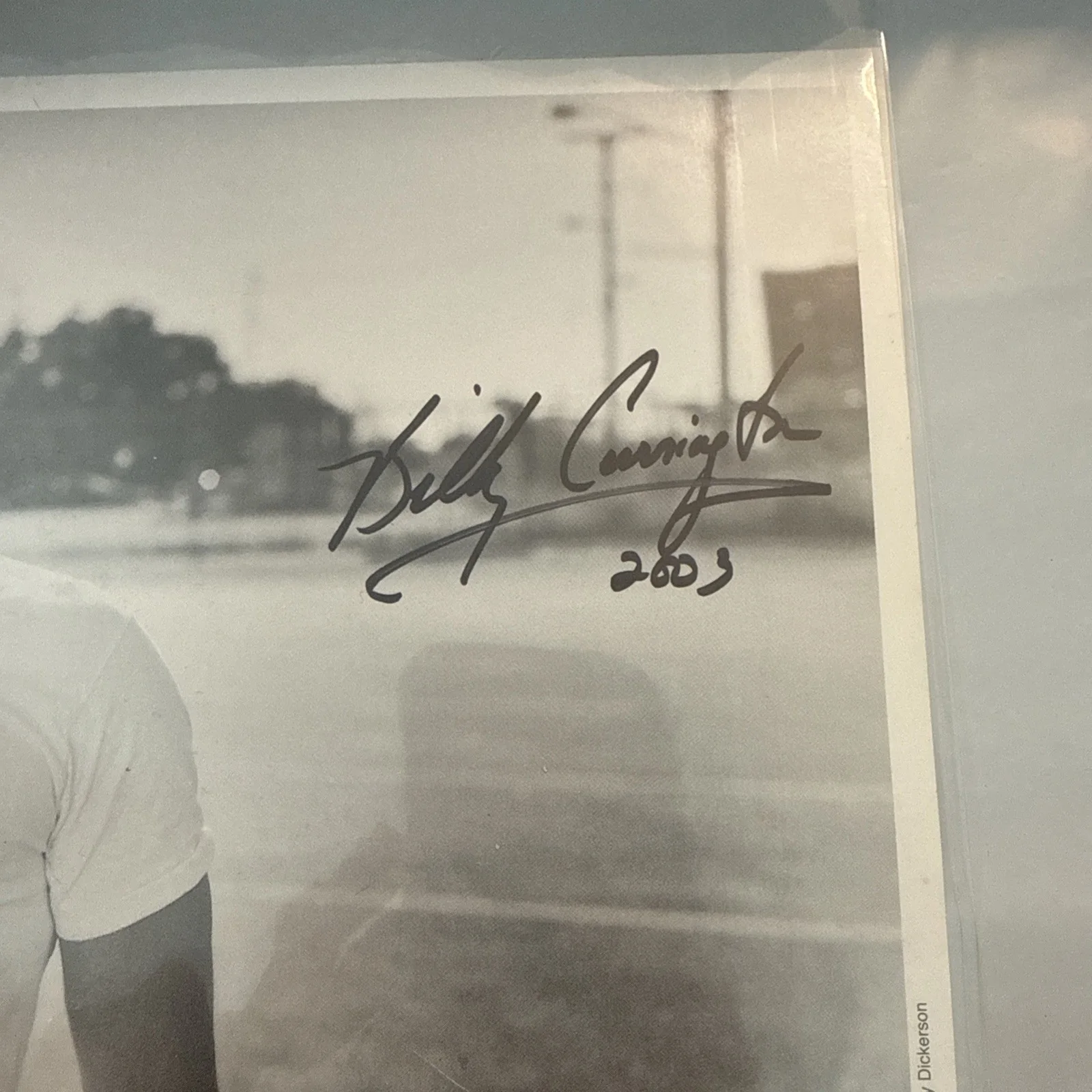 BILLY CURRINGTON SIGNED AUTOGRAPHED 8X10 PHOTO, image 2