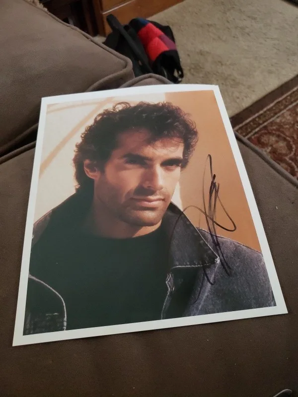 DAVID COPPERFIELD MAGICIAN ILLUNSIONIST SIGNED COLOR PHOTO 8 X10 ORIGINAL, изображение 2