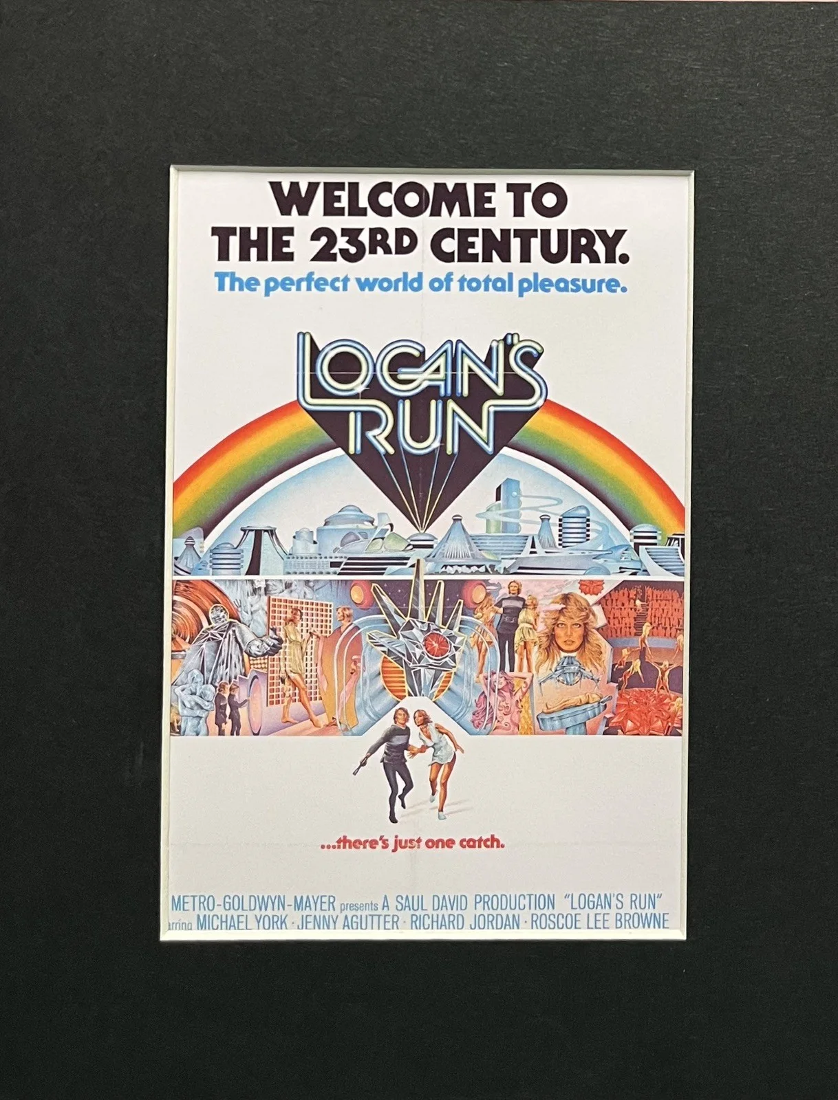 LOGAN’S RUN. 35mm Film Cell MOUNTED DISPLAY, image 2