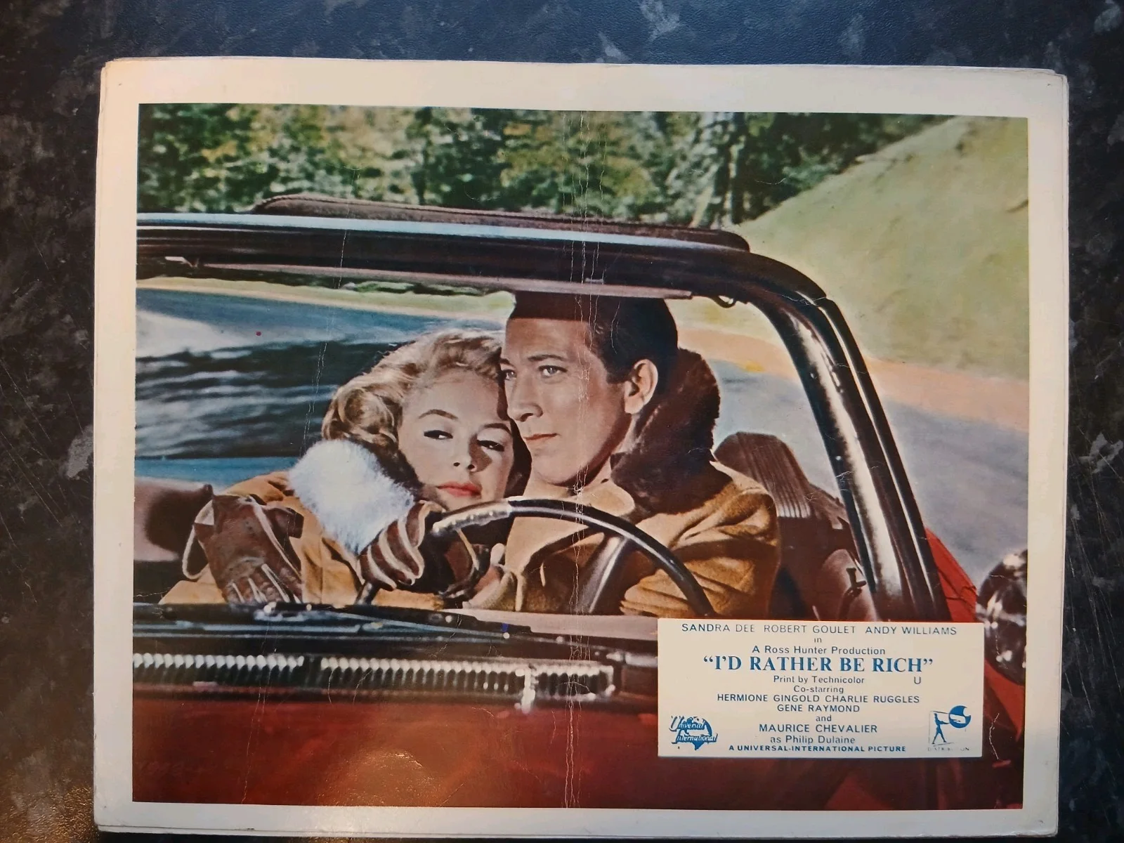 I'D RATHER BE RICH, 1964. SET OF 8 LOBBY CARDS. SANDRA DEE. ROBERT GOULET., image 4