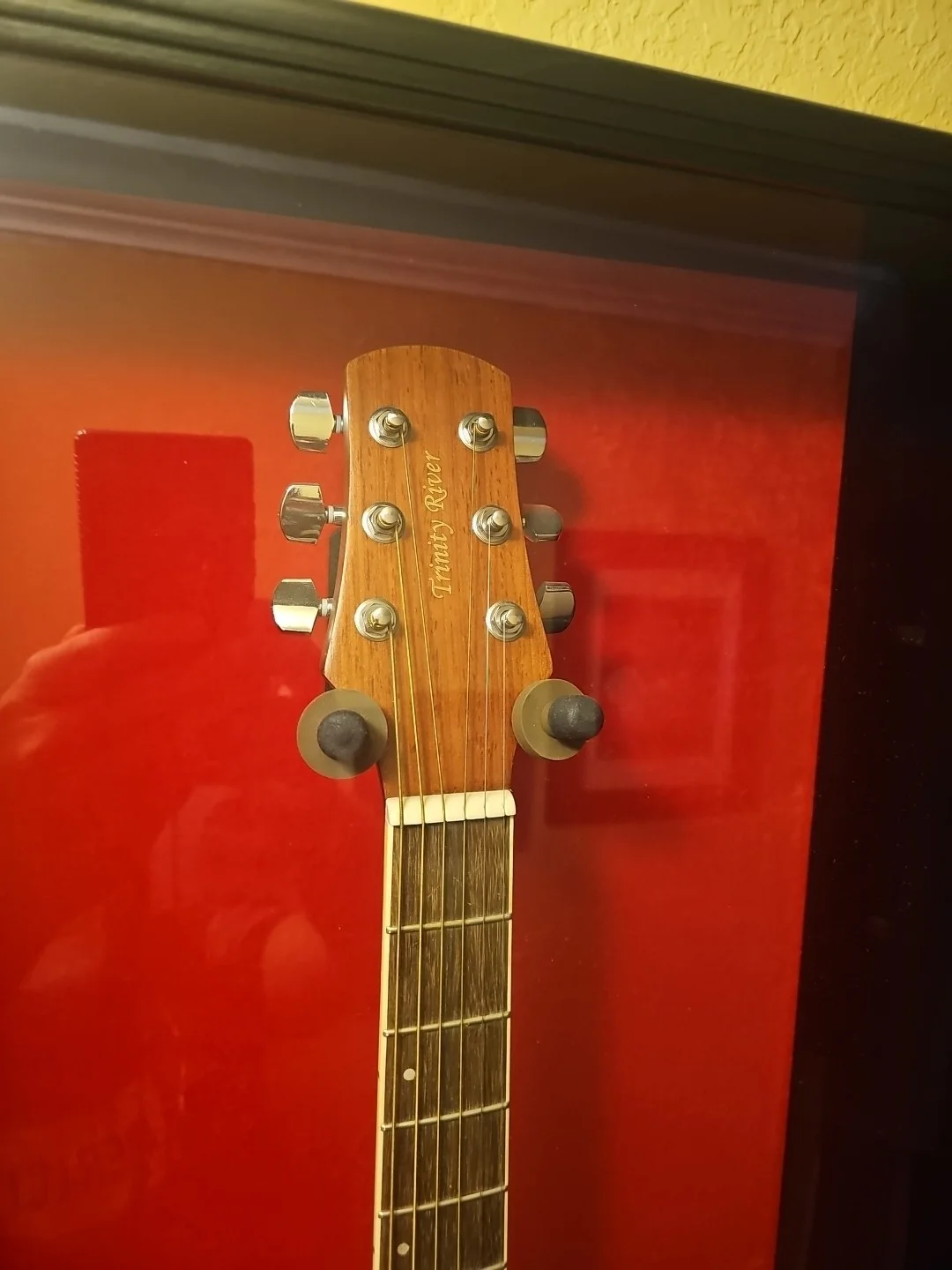 Trinity River Outlaw One Of A Kind Autographed Acustic Guitar Early Taylor Swift, image 3