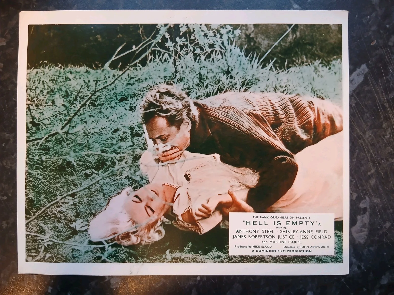 HELL IS EMPTY, SET OF 8 LOBBY CARDS. 1967. ANTHONY STEELE, MARTINE CAROL., изображение 3